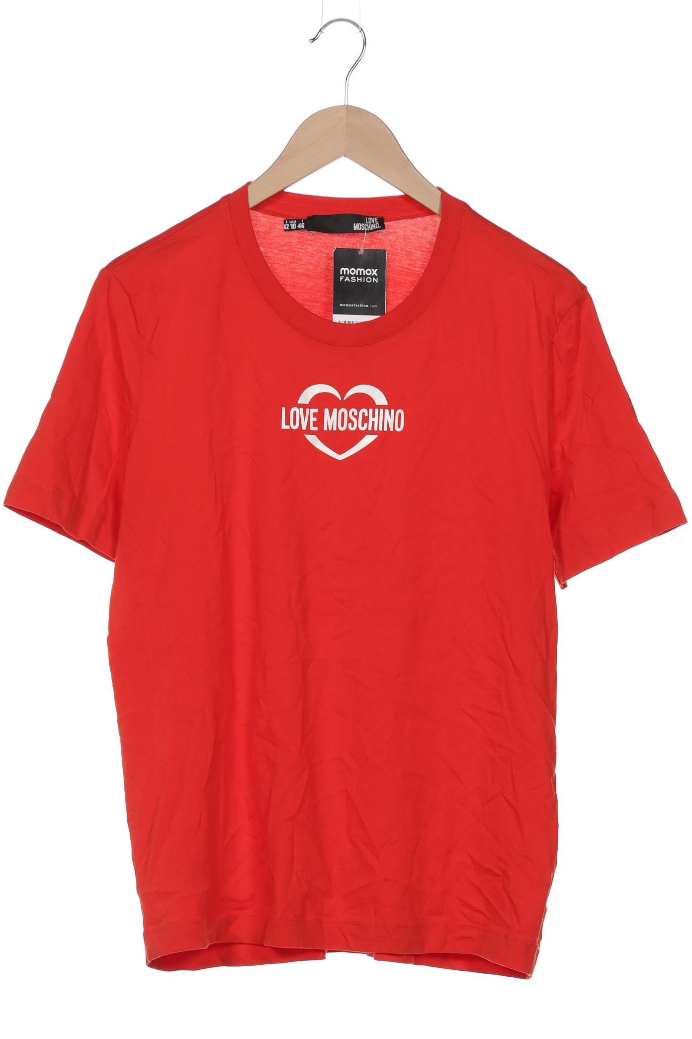 

Love Moschino Damen T-Shirt, rot, Gr. 40