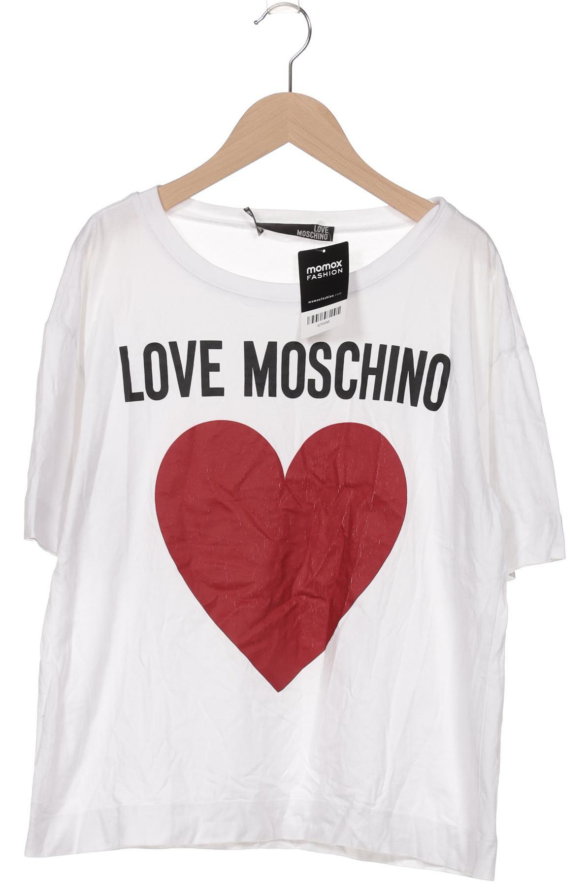 

Love Moschino Damen T-Shirt, weiß, Gr. 38