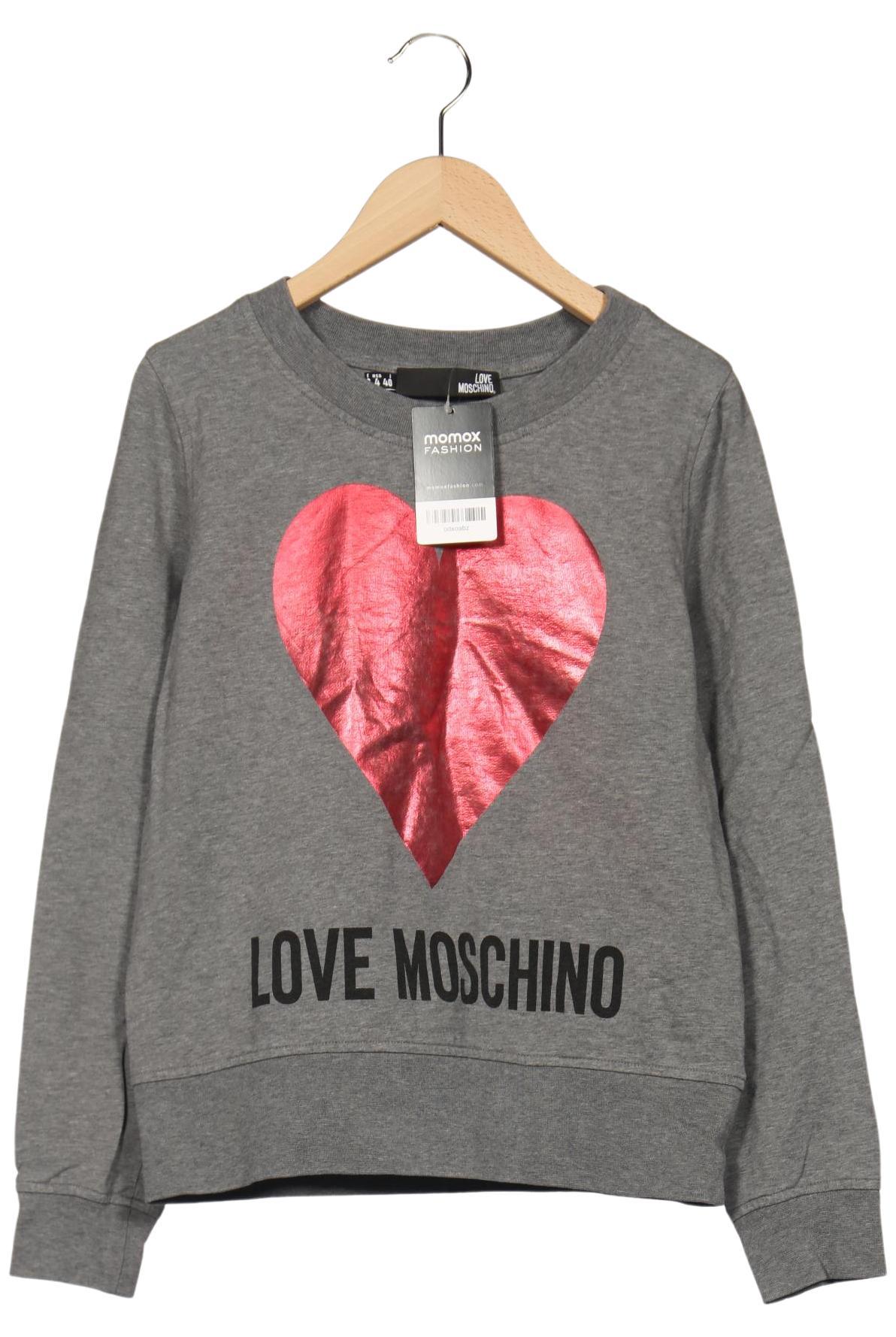 

Love Moschino Damen Sweatshirt, grau, Gr. 36