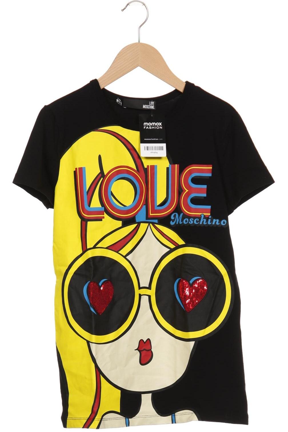 

Love Moschino Damen T-Shirt, schwarz, Gr. 38