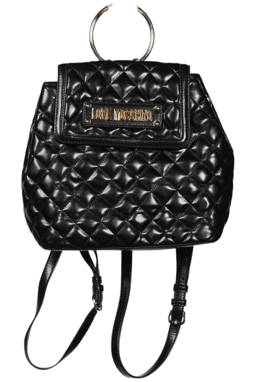 

Love Moschino Damen Rucksack, schwarz, Gr.