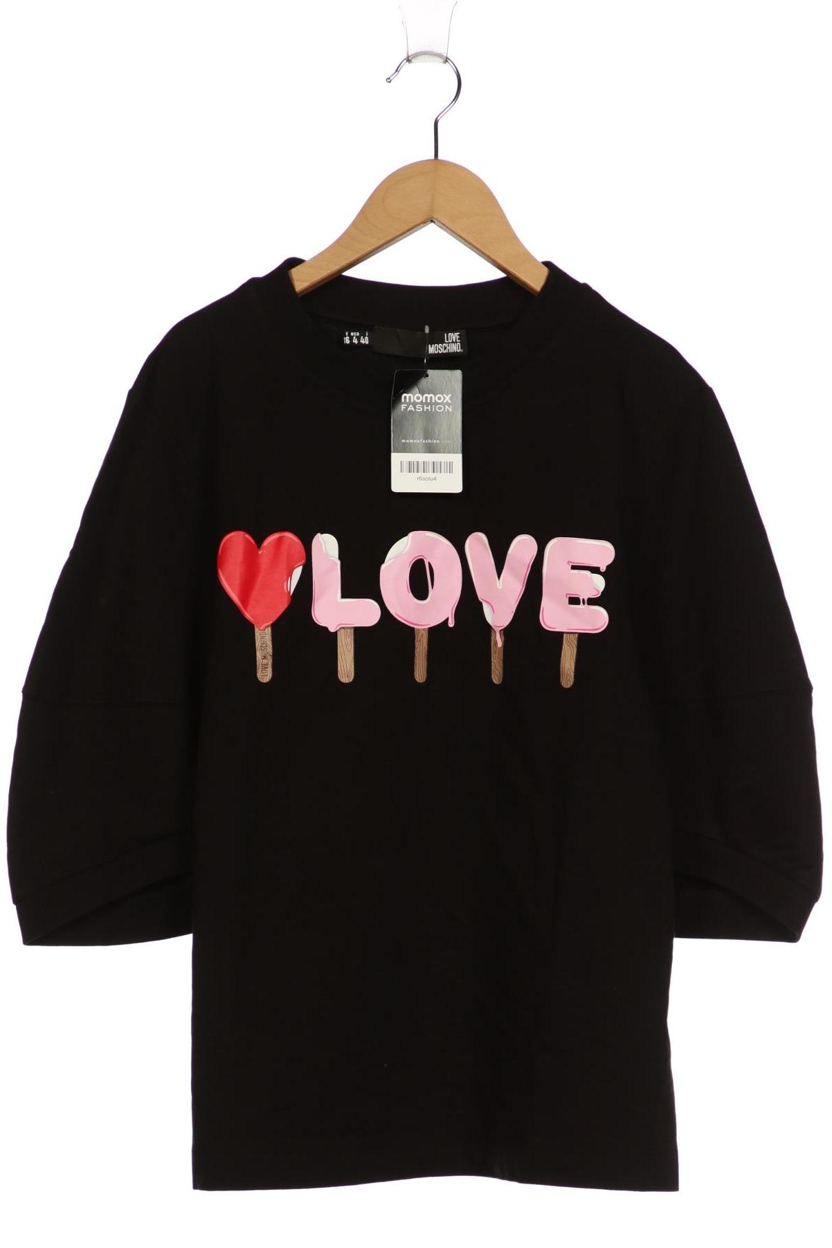

Love Moschino Damen Sweatshirt, schwarz, Gr. 36