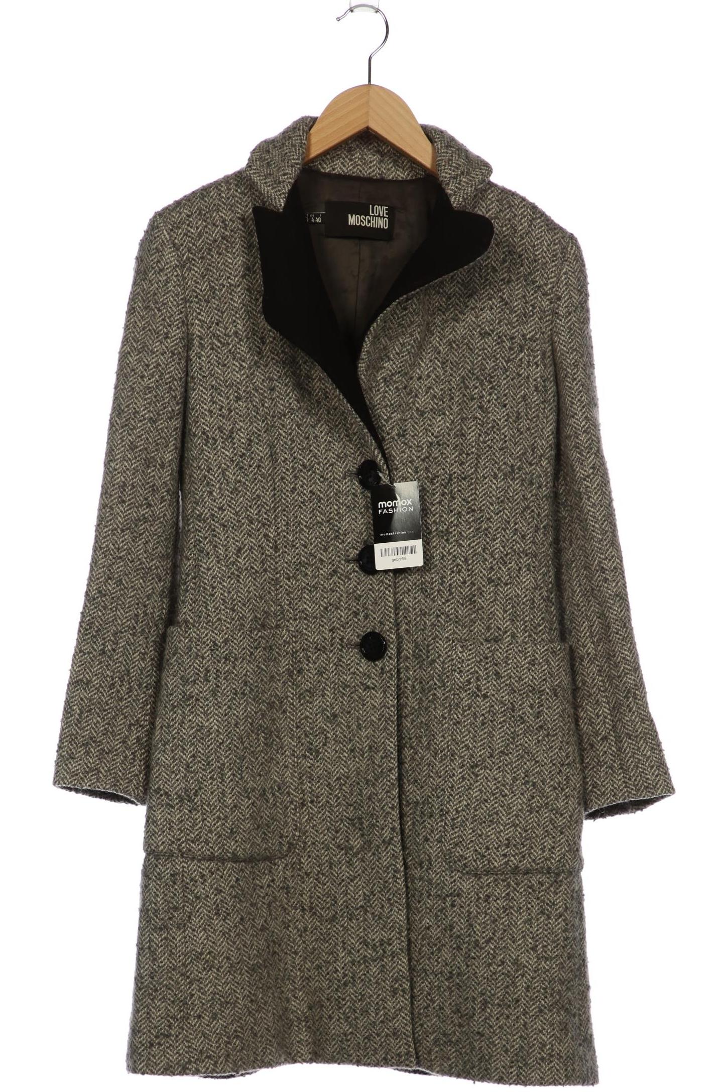 

Love Moschino Damen Mantel, grau, Gr. 36