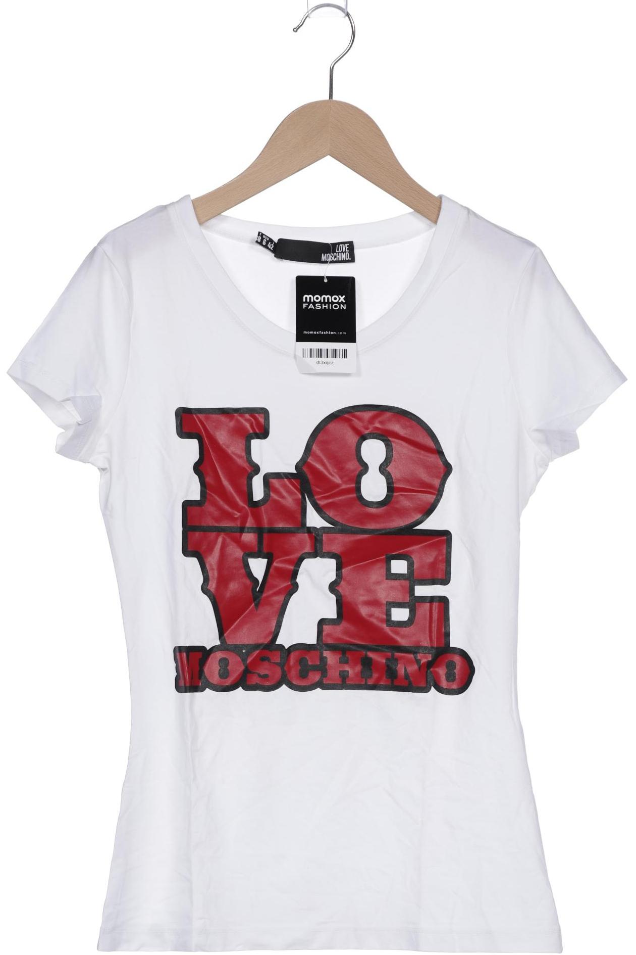 

Love Moschino Damen T-Shirt, weiß, Gr. 38