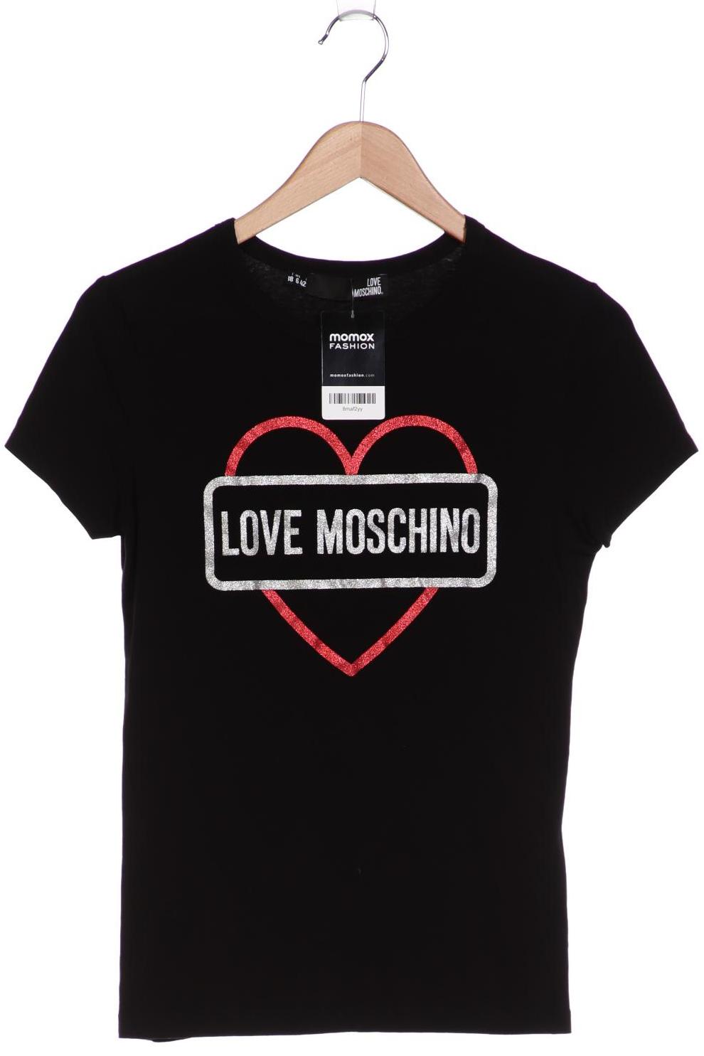 

Love Moschino Damen T-Shirt, schwarz, Gr. 38