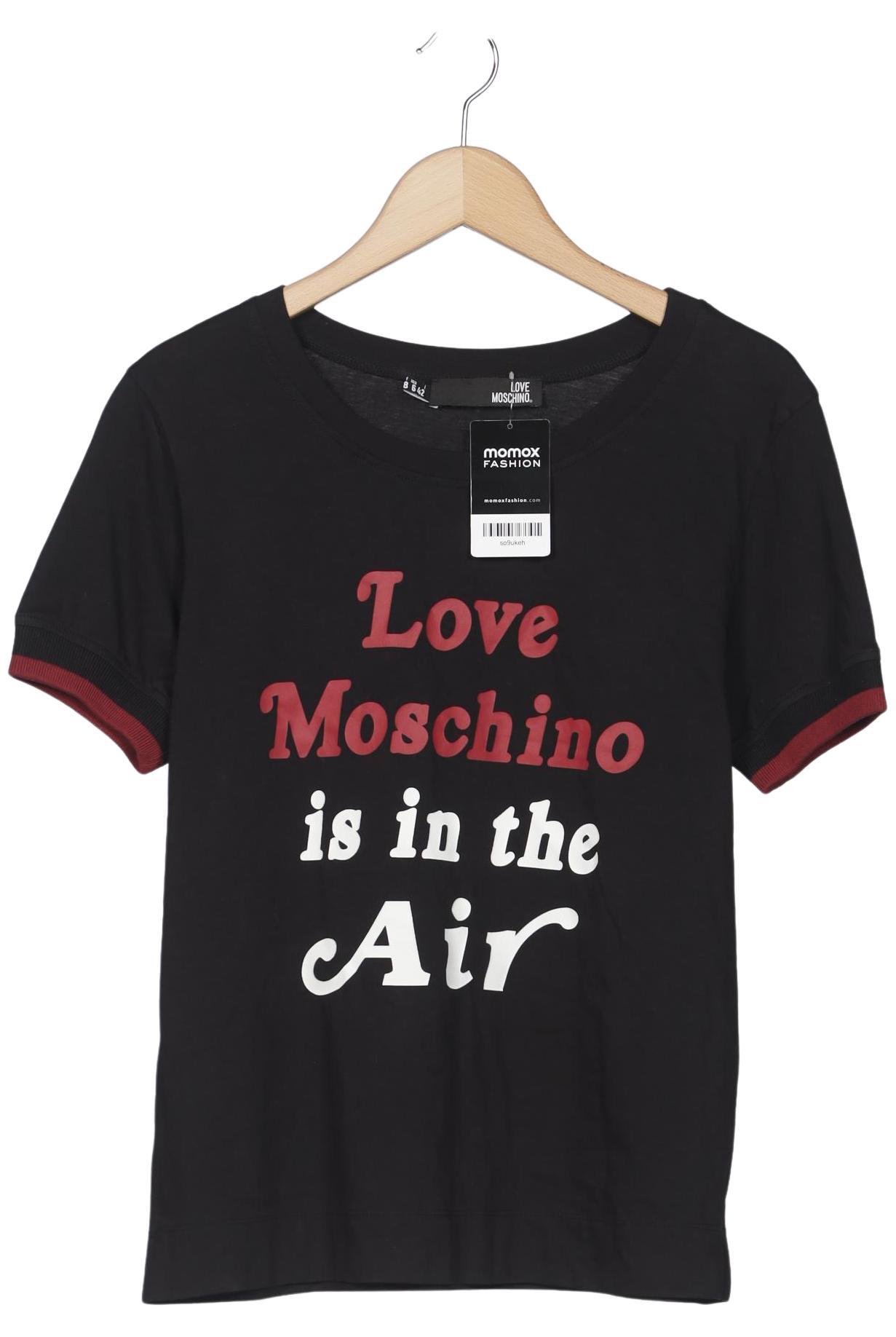 

Love Moschino Damen T-Shirt, schwarz, Gr. 38