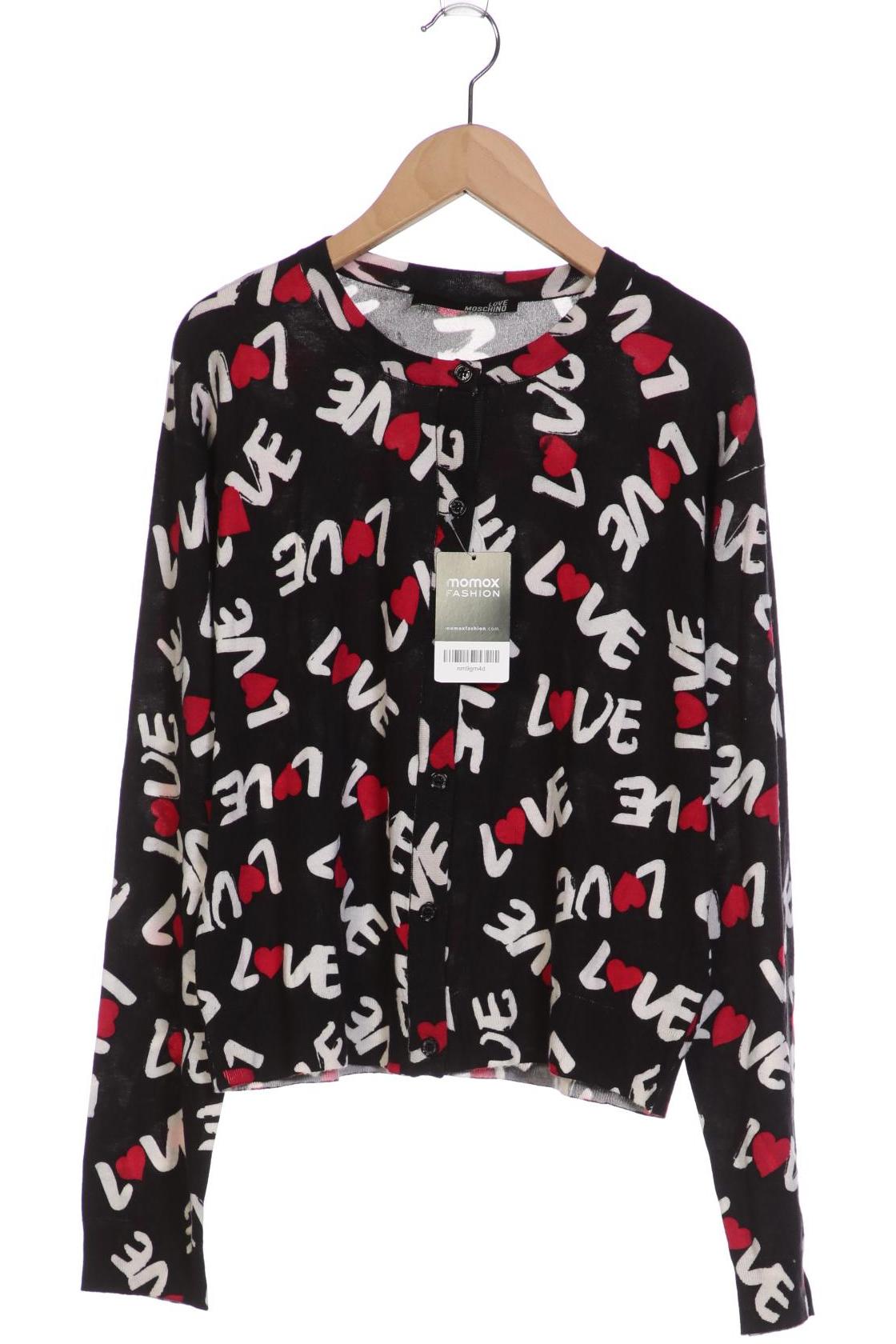 

Love Moschino Damen Strickjacke, schwarz, Gr. 42