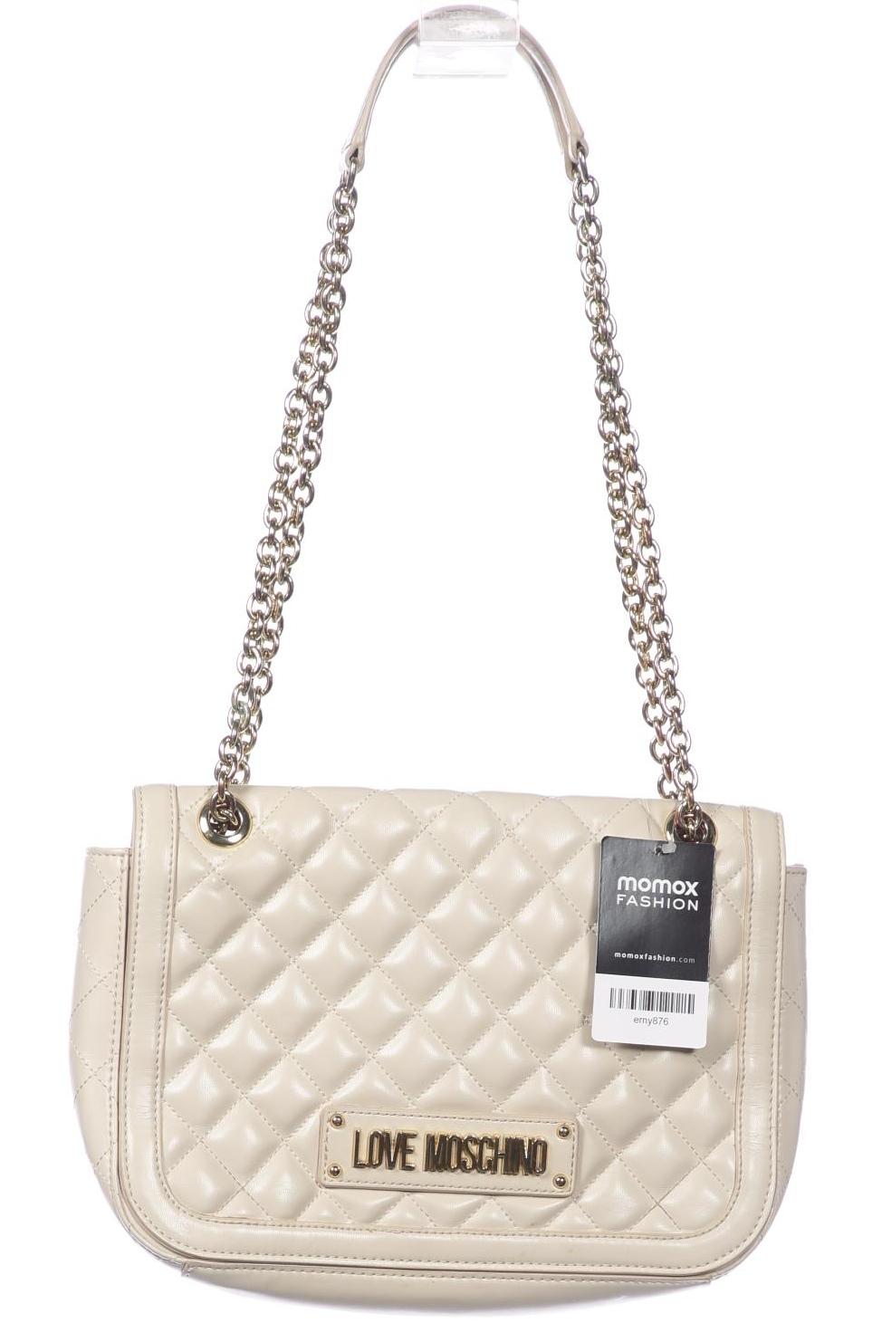 

Love Moschino Damen Handtasche, beige, Gr.