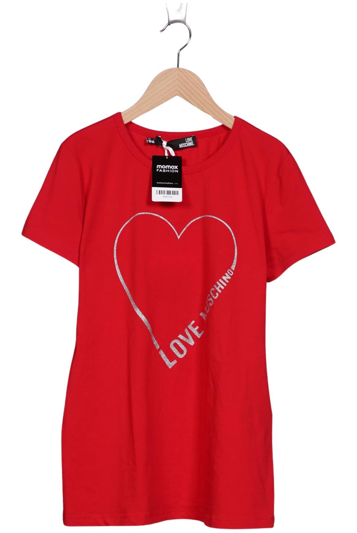 

Love Moschino Damen T-Shirt, rot, Gr. 42