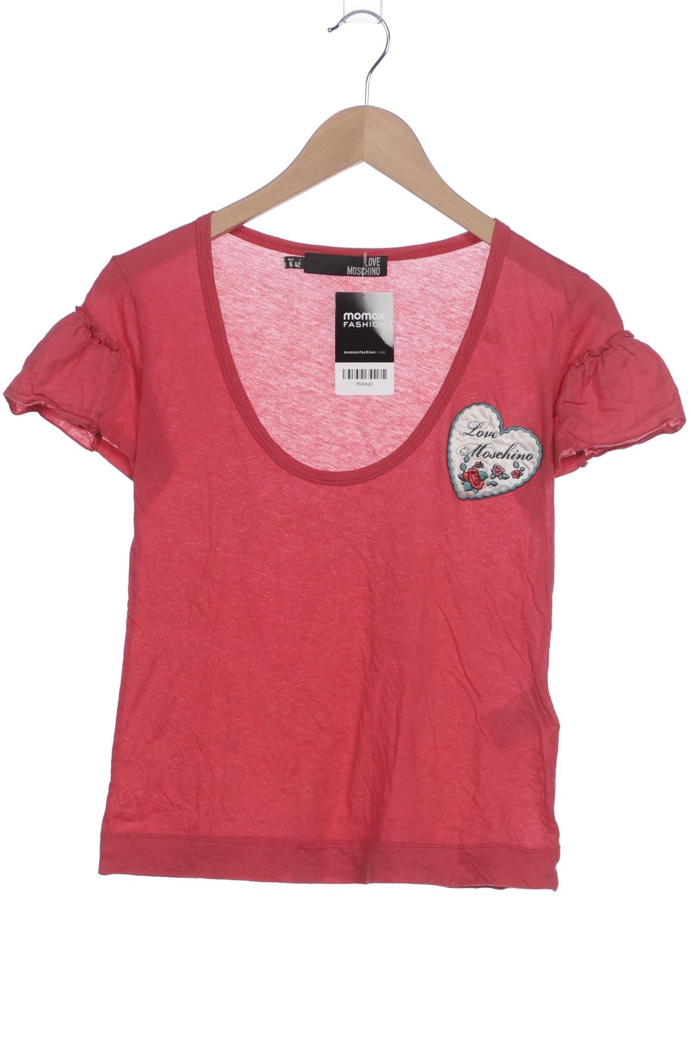 

Love Moschino Damen T-Shirt, rot, Gr. 38
