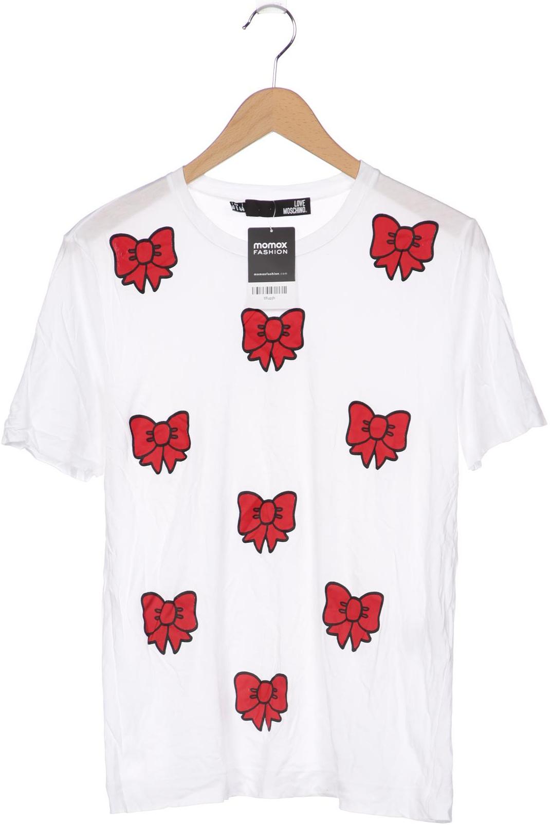 

Love Moschino Damen T-Shirt, weiß, Gr. 40