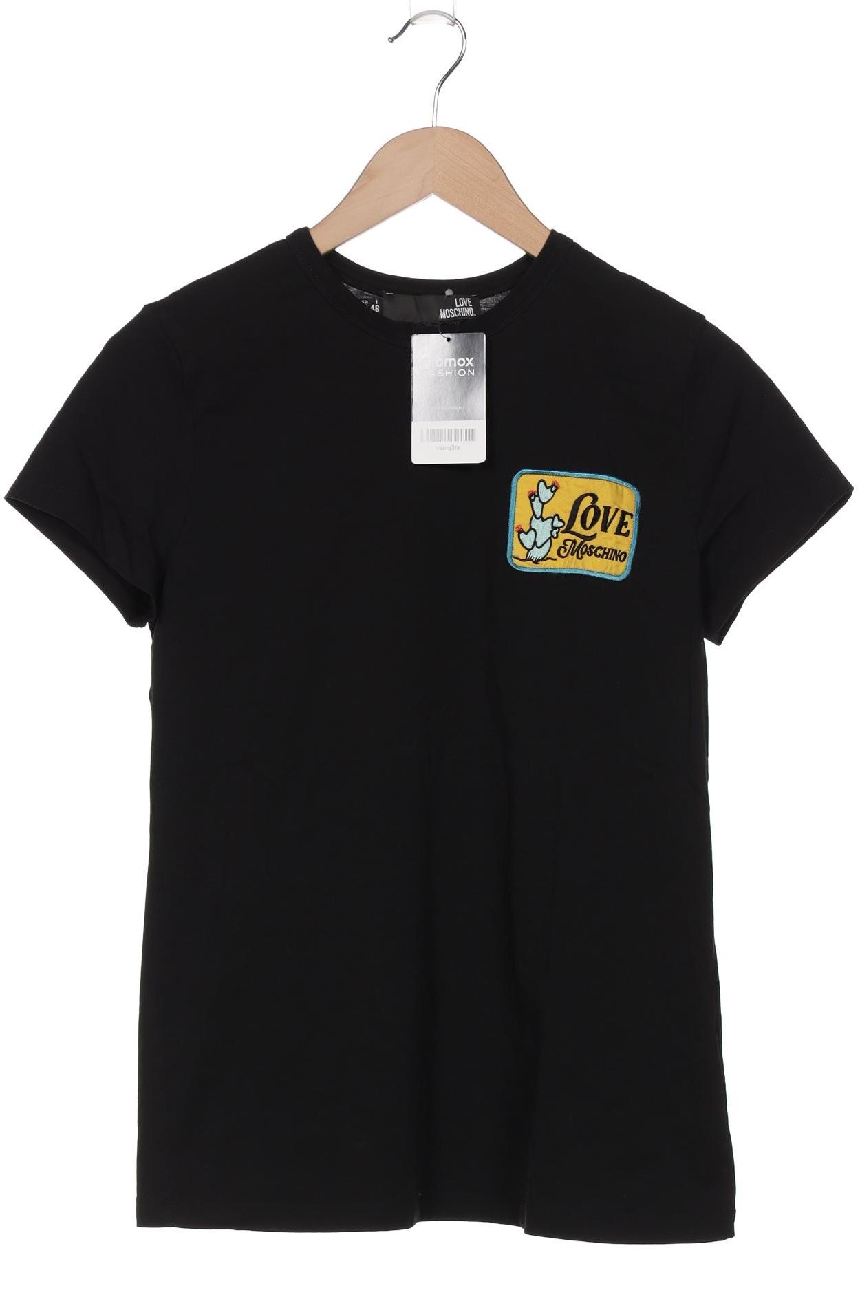 

Love Moschino Damen T-Shirt, schwarz, Gr. 40