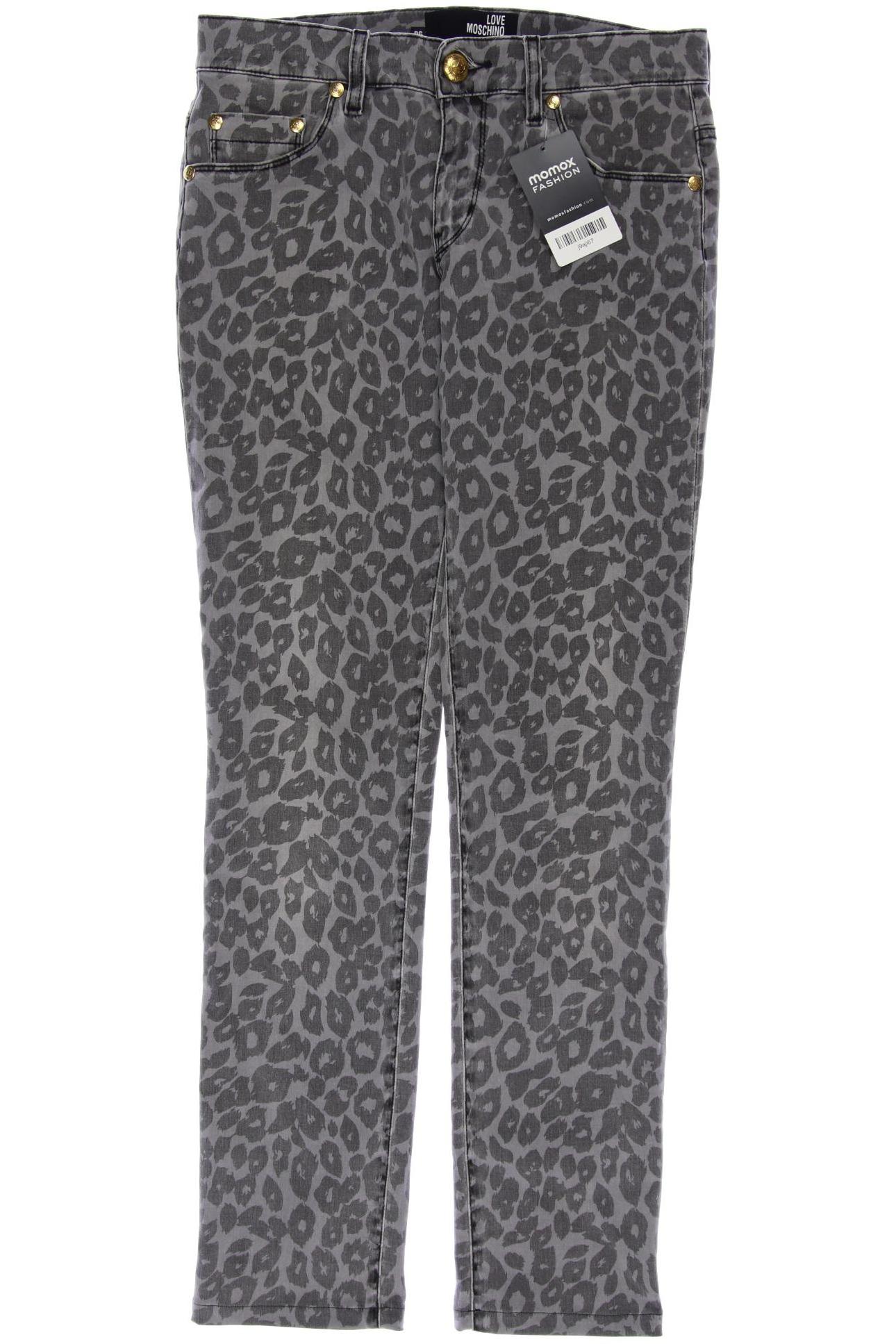

Love Moschino Damen Jeans, grau, Gr. 26