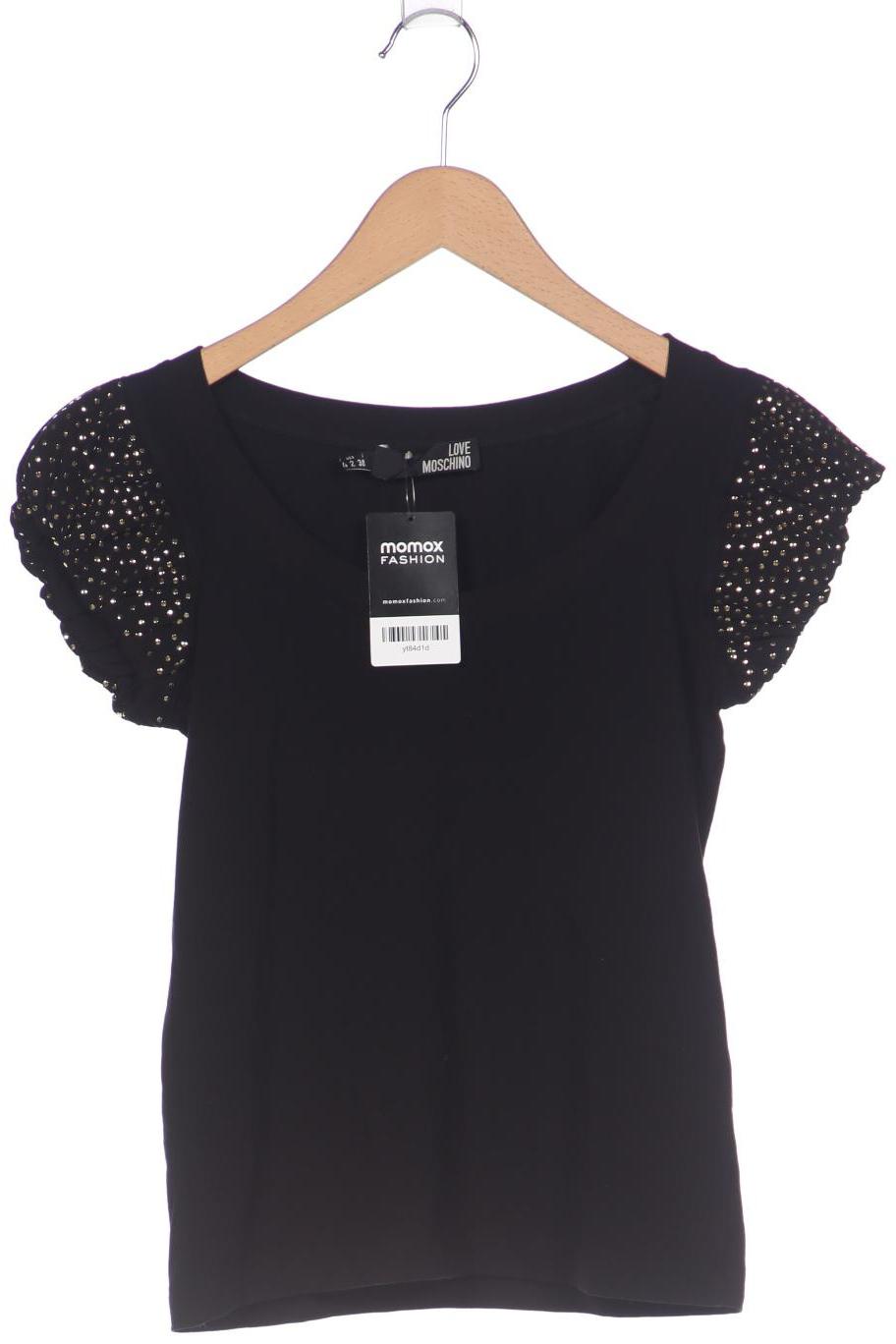 

Love Moschino Damen T-Shirt, schwarz, Gr. 34