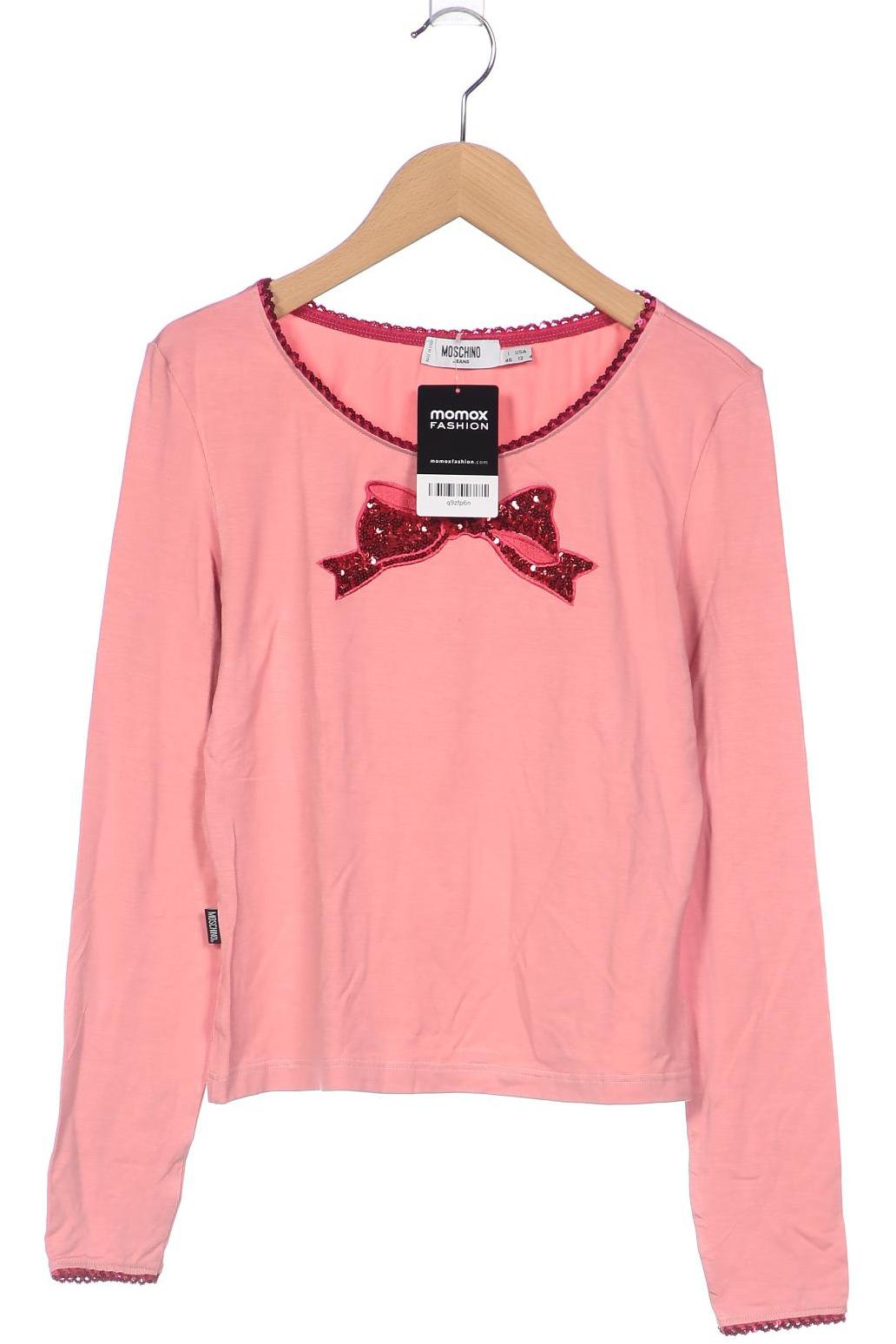 

Love Moschino Damen Langarmshirt, pink, Gr. 42