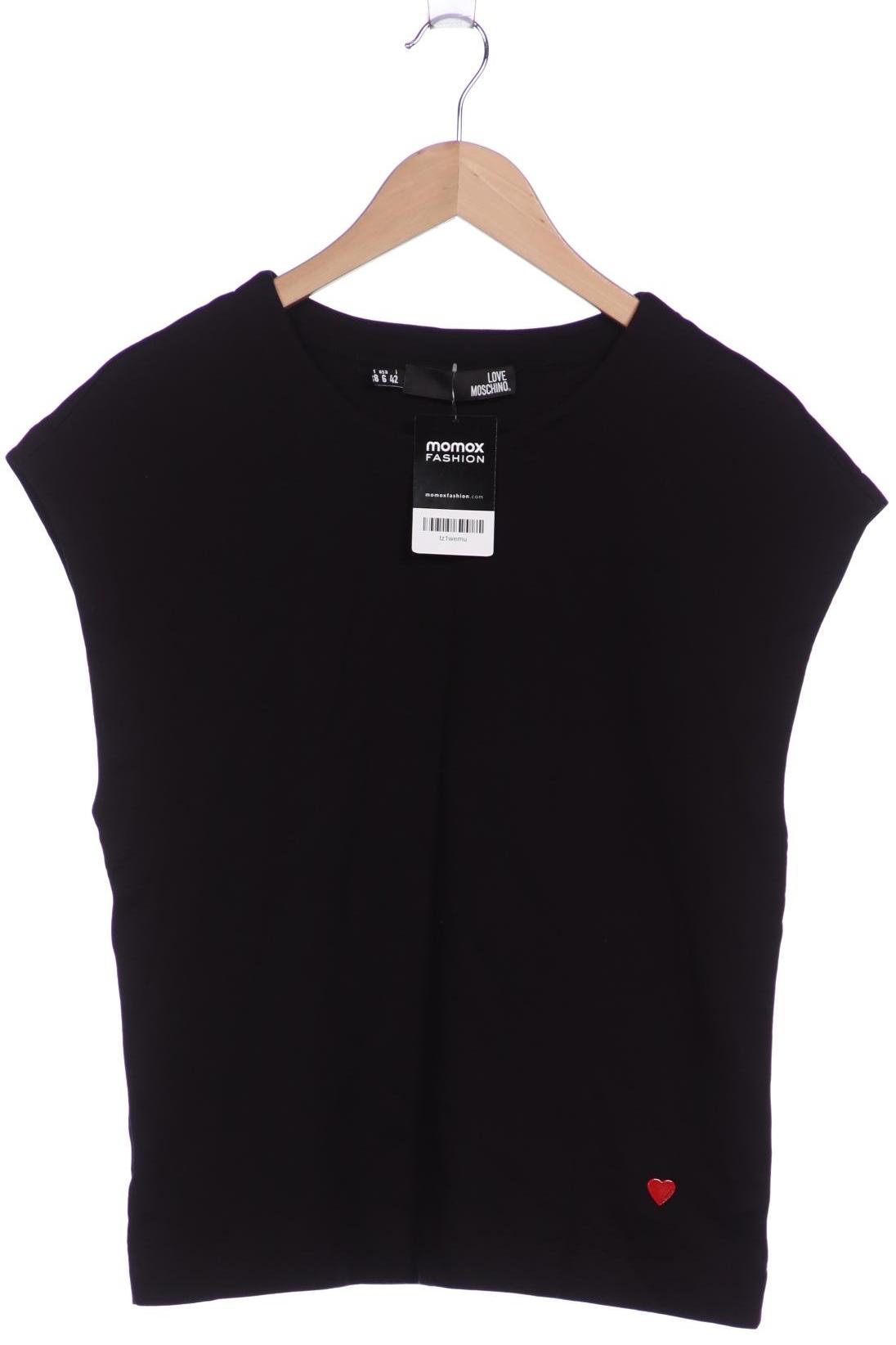 

Love Moschino Damen T-Shirt, schwarz, Gr. 38