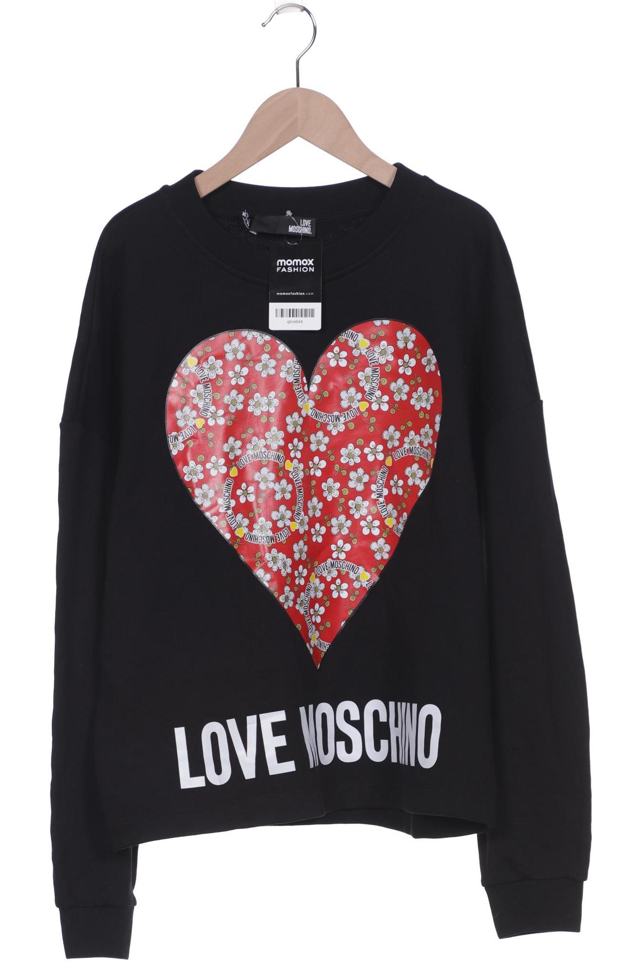 

Love Moschino Damen Sweatshirt, schwarz, Gr. 40