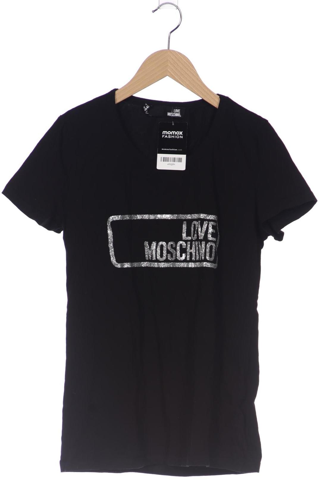 

Love Moschino Damen T-Shirt, schwarz, Gr. 42