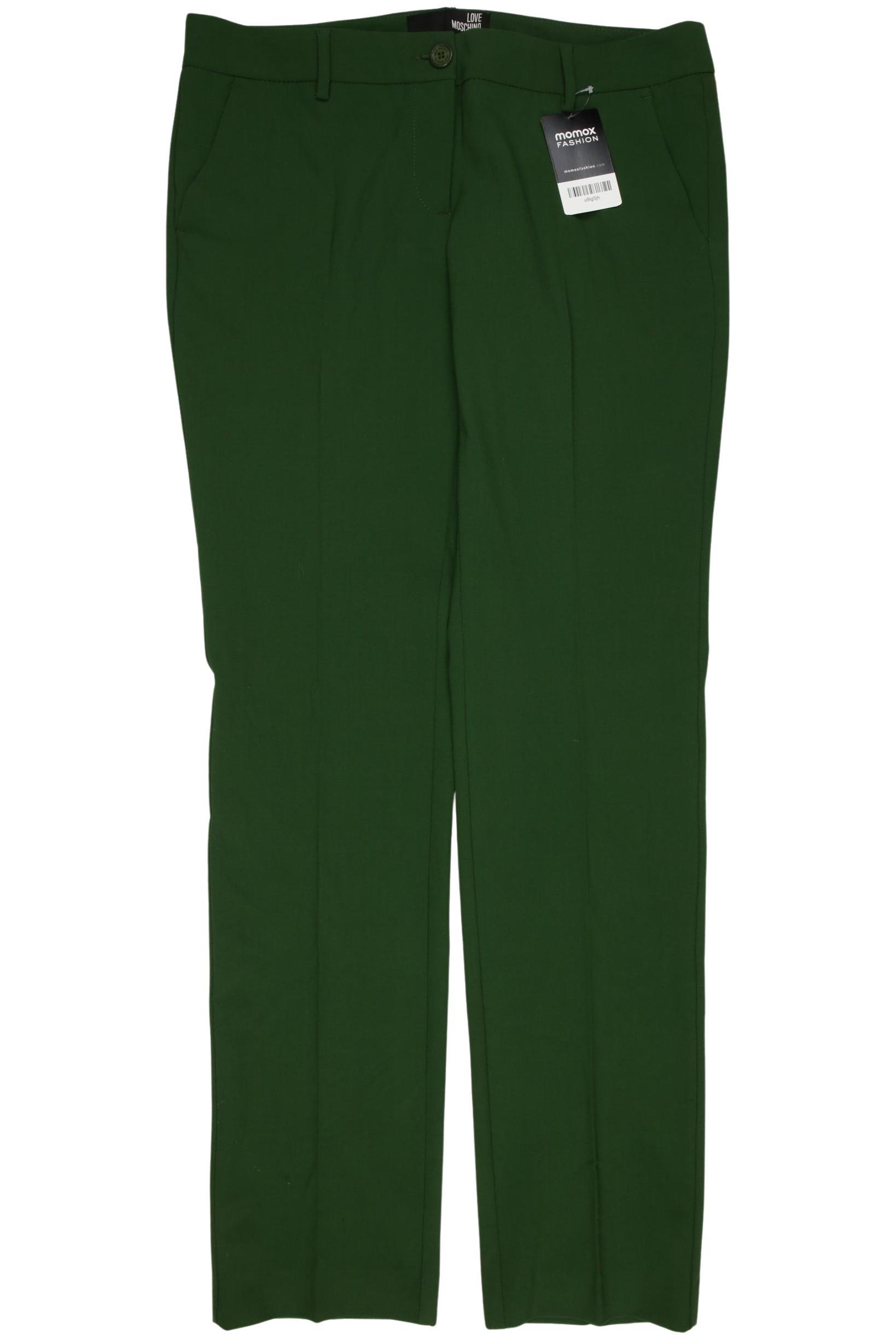 

Love Moschino Damen Stoffhose, grün, Gr. 42