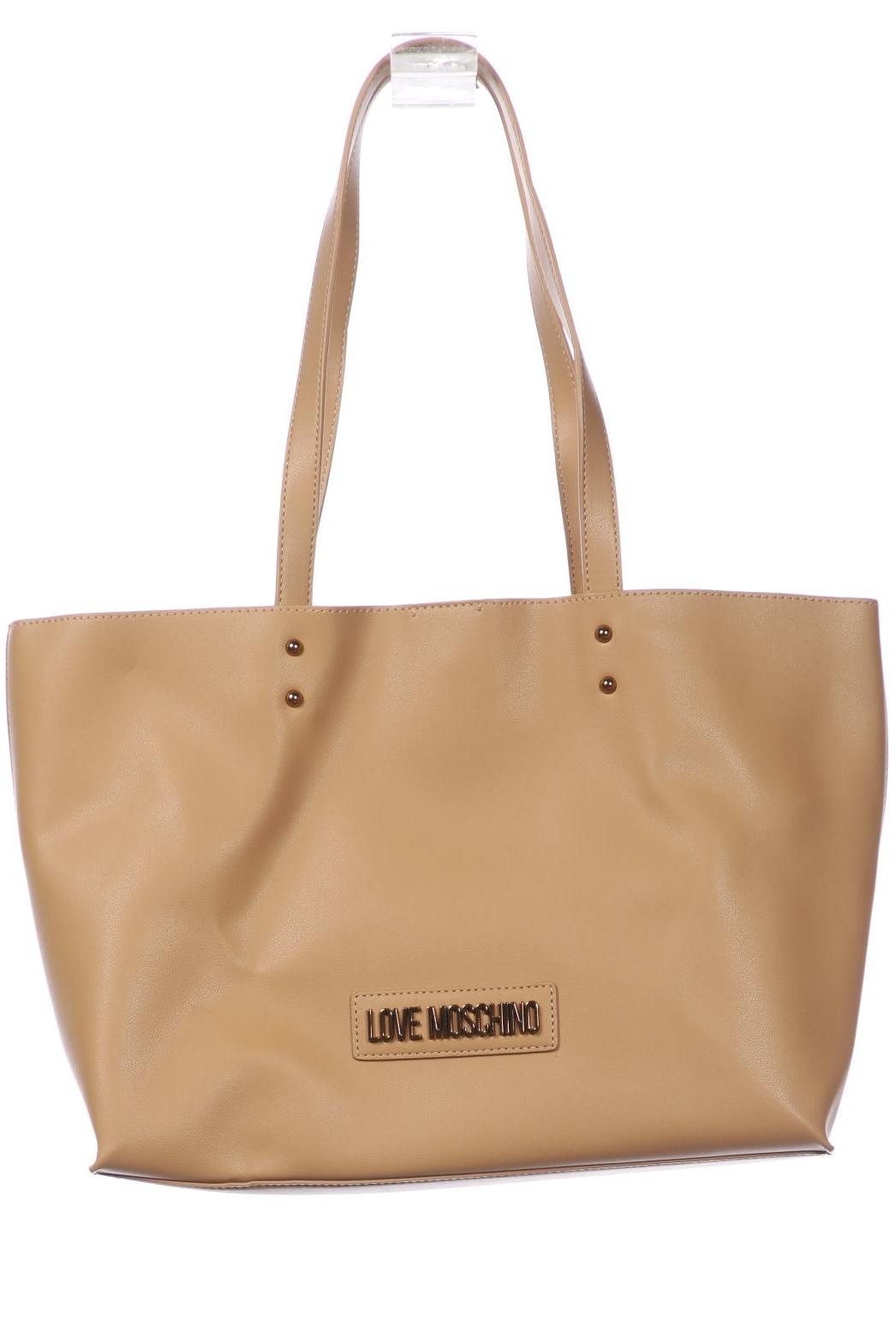 

Love Moschino Damen Handtasche, beige, Gr.