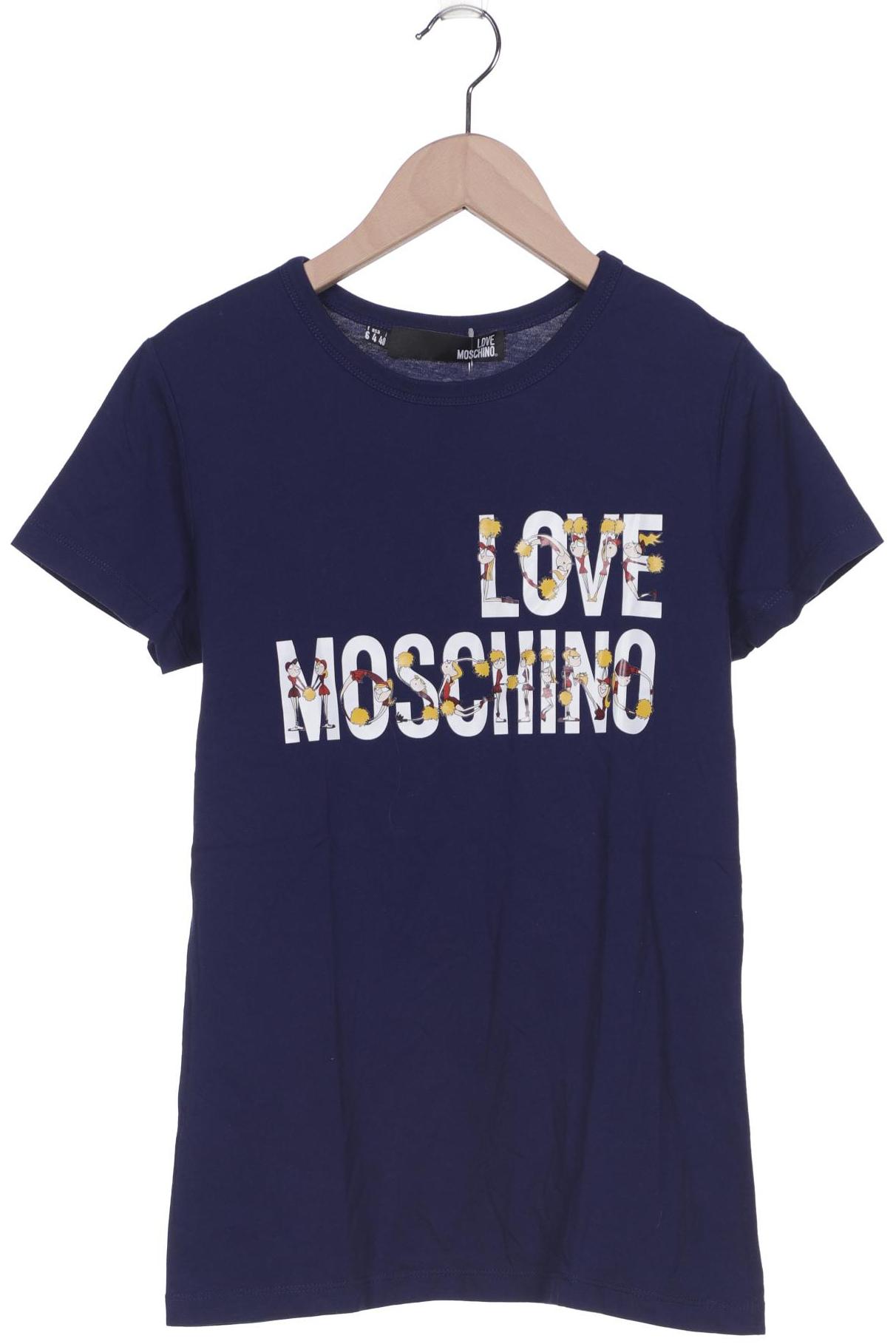 

LOVE MOSCHINO Damen T-Shirt, marineblau