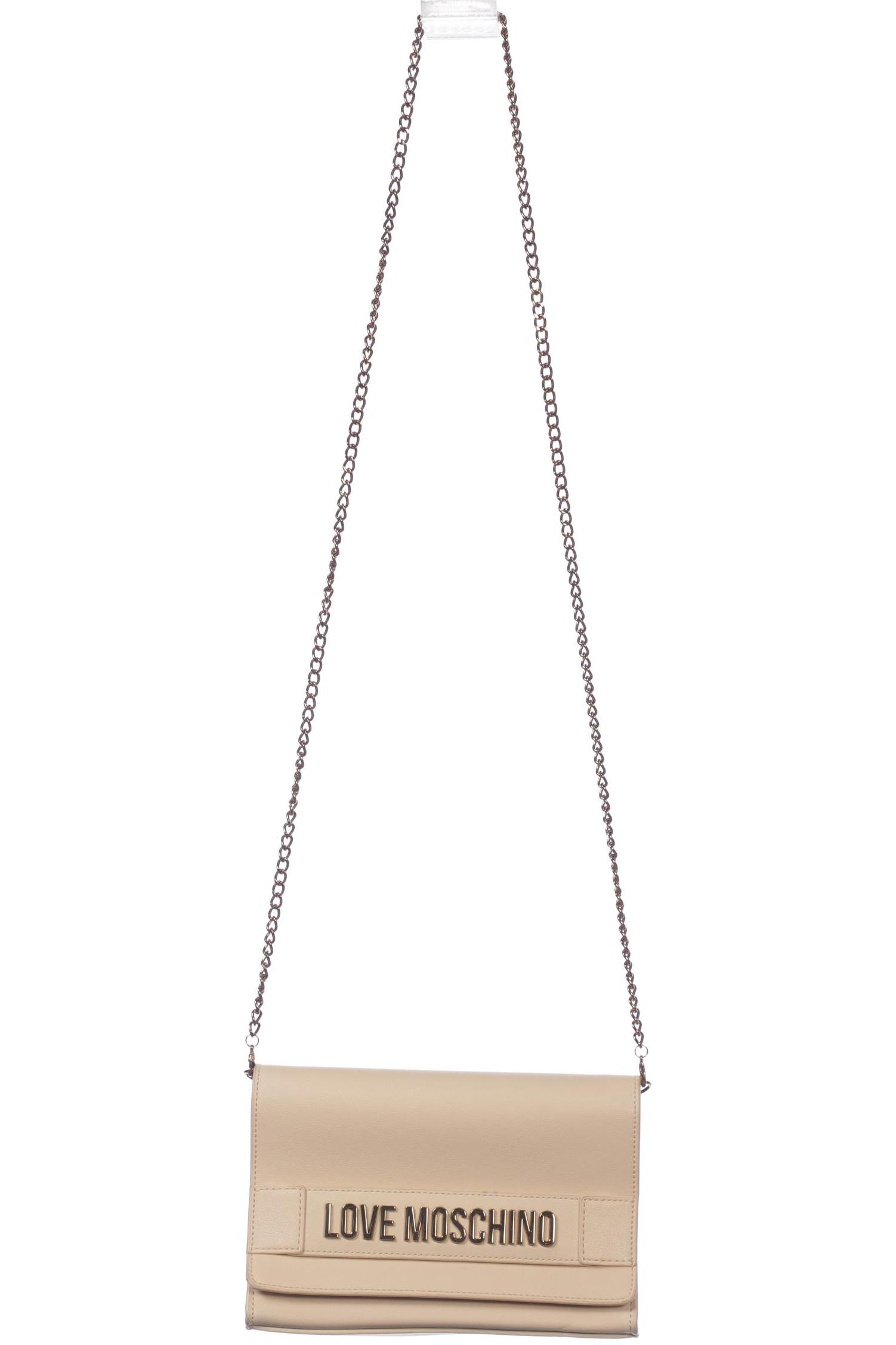 

Love Moschino Damen Handtasche, beige, Gr.