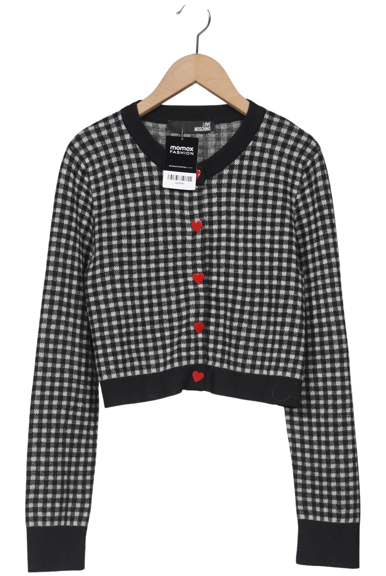 

Love Moschino Damen Strickjacke, schwarz, Gr. 38