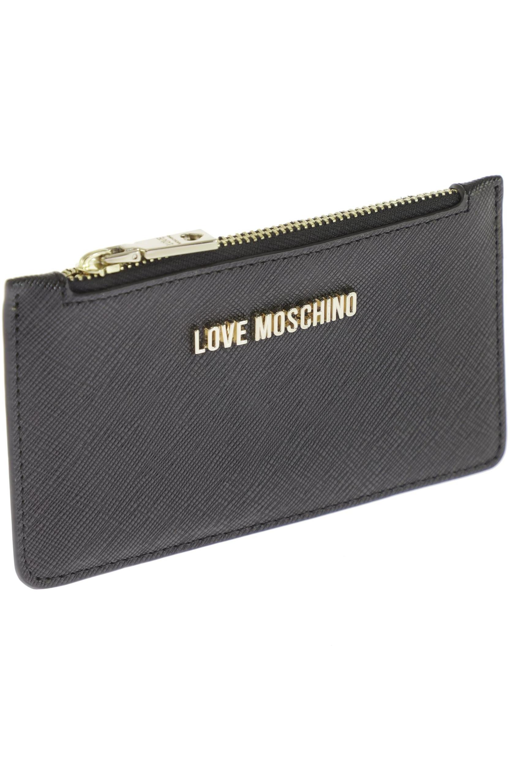 

Love Moschino Damen Portemonnaie, schwarz, Gr.