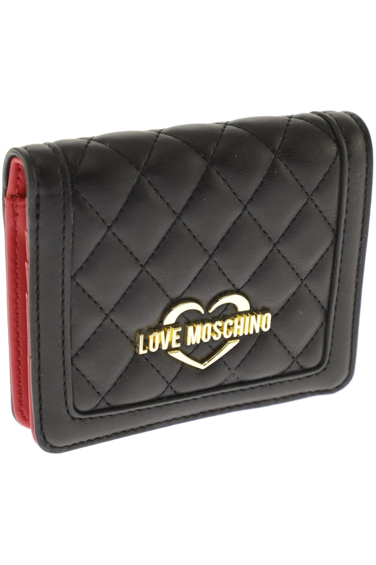 

Love Moschino Damen Portemonnaie, schwarz, Gr.