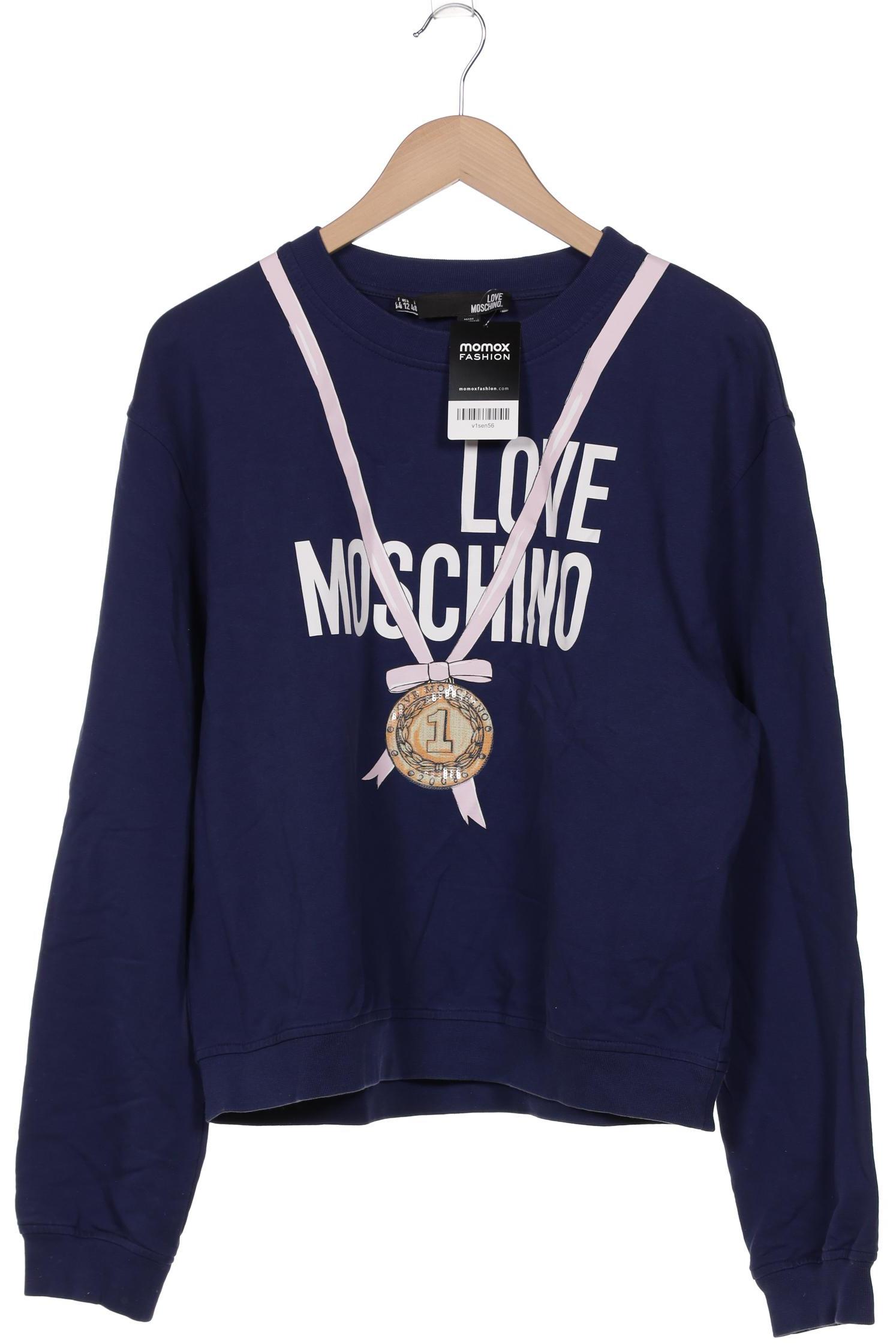 

LOVE MOSCHINO Damen Sweatshirt, marineblau