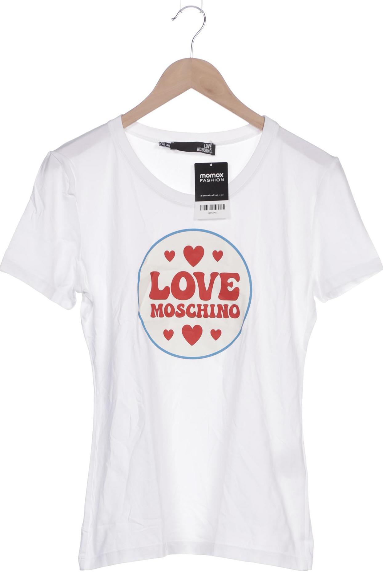 

Love Moschino Damen T-Shirt, weiß, Gr. 40