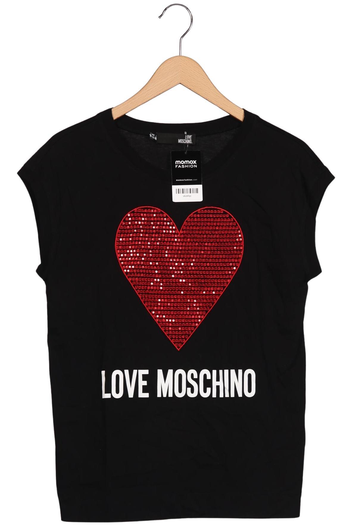 

Love Moschino Damen T-Shirt, mehrfarbig, Gr. 36