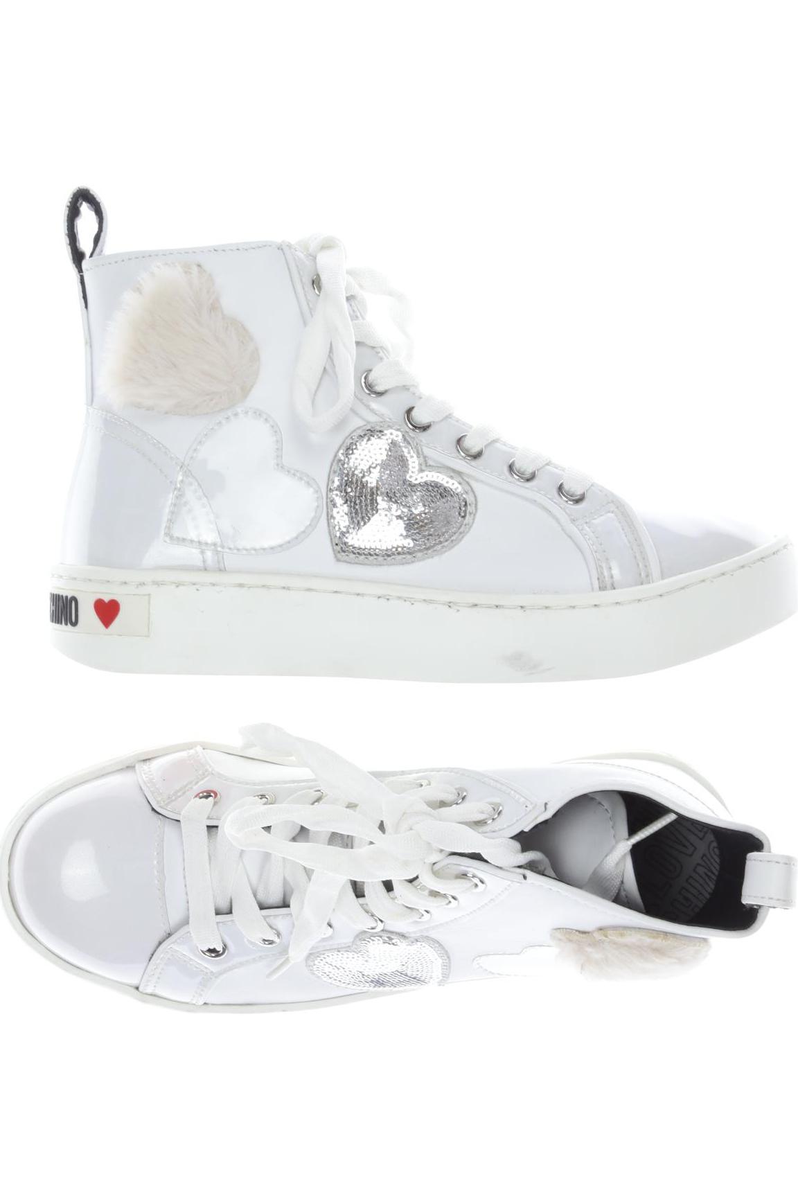 

Love Moschino Damen Stiefelette, weiß, Gr. 36