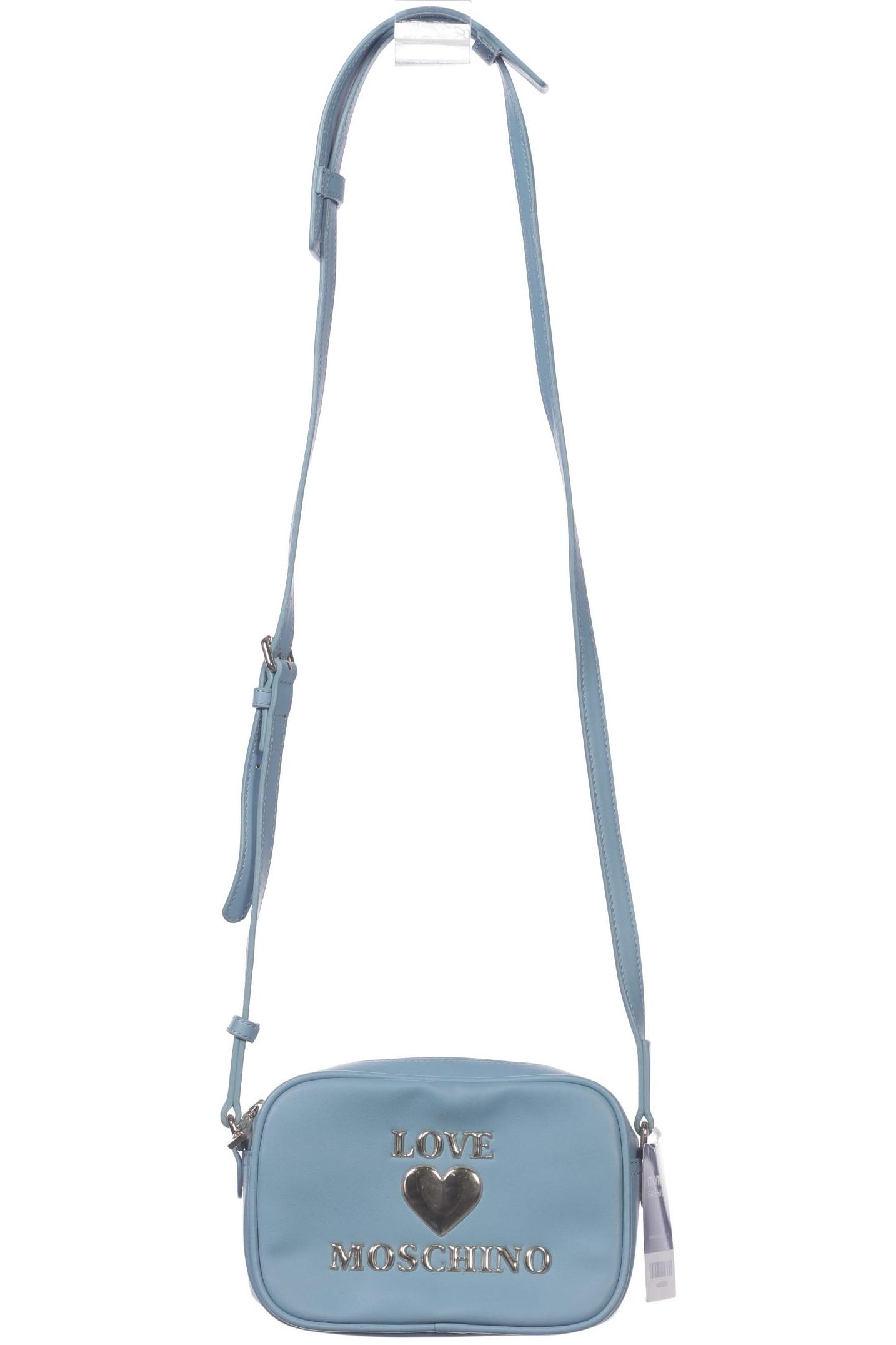 

Love Moschino Damen Handtasche, blau, Gr.