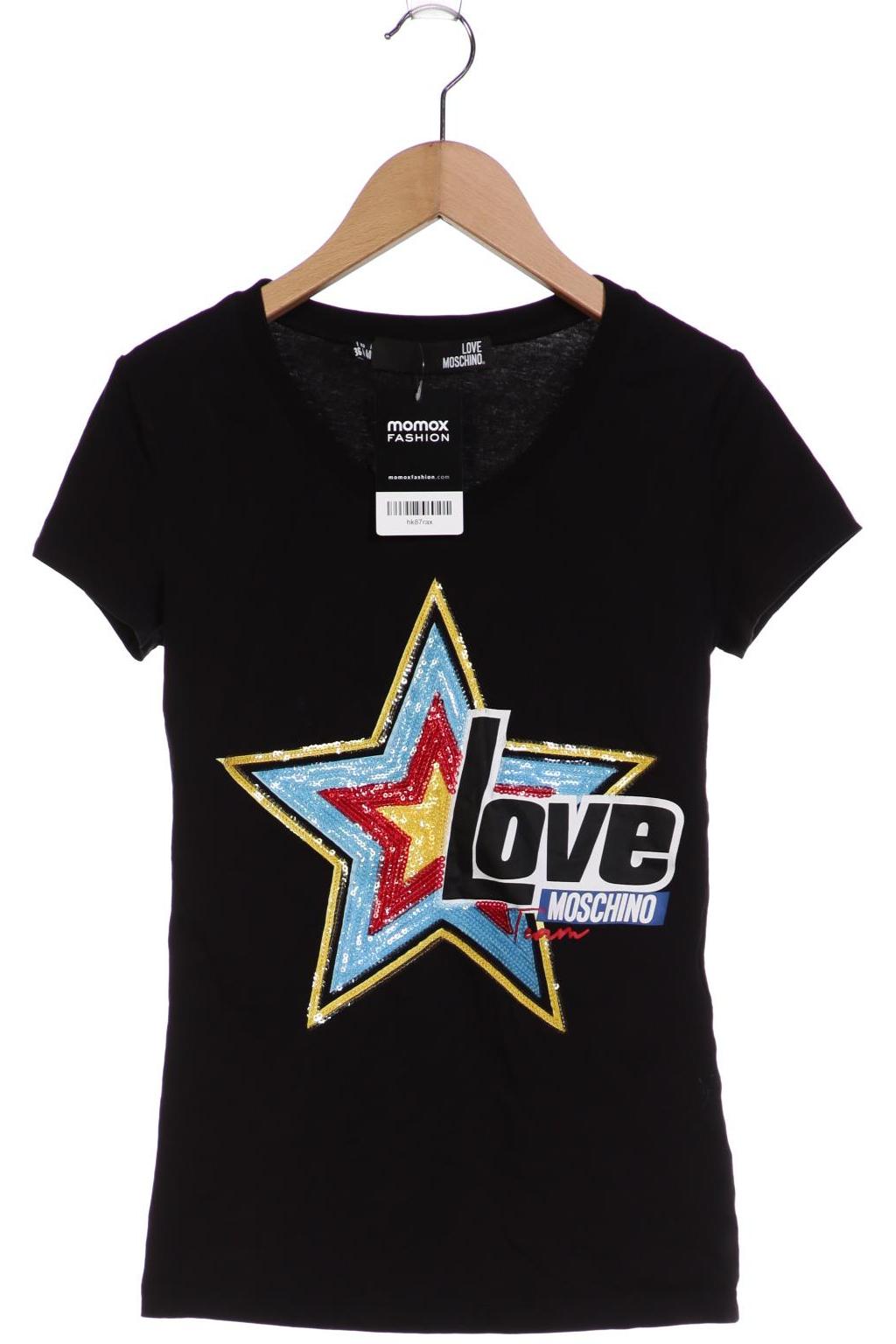 

LOVE MOSCHINO Damen T-Shirt, schwarz