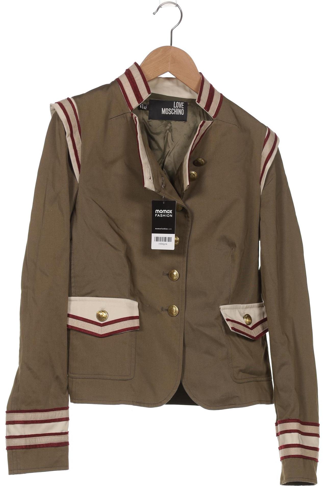 

Love Moschino Damen Jacke, grün, Gr. 38