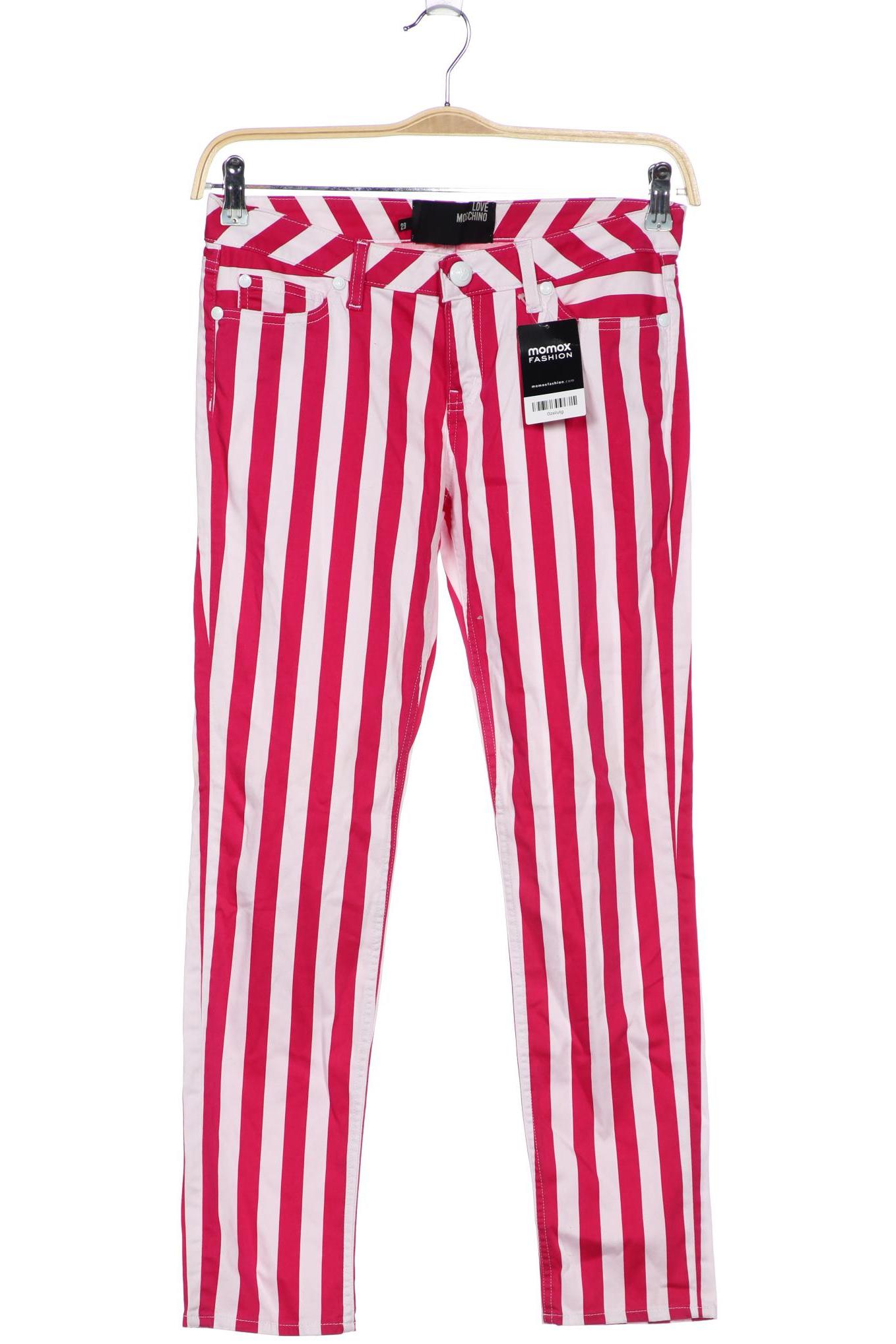 

LOVE MOSCHINO Damen Stoffhose, pink