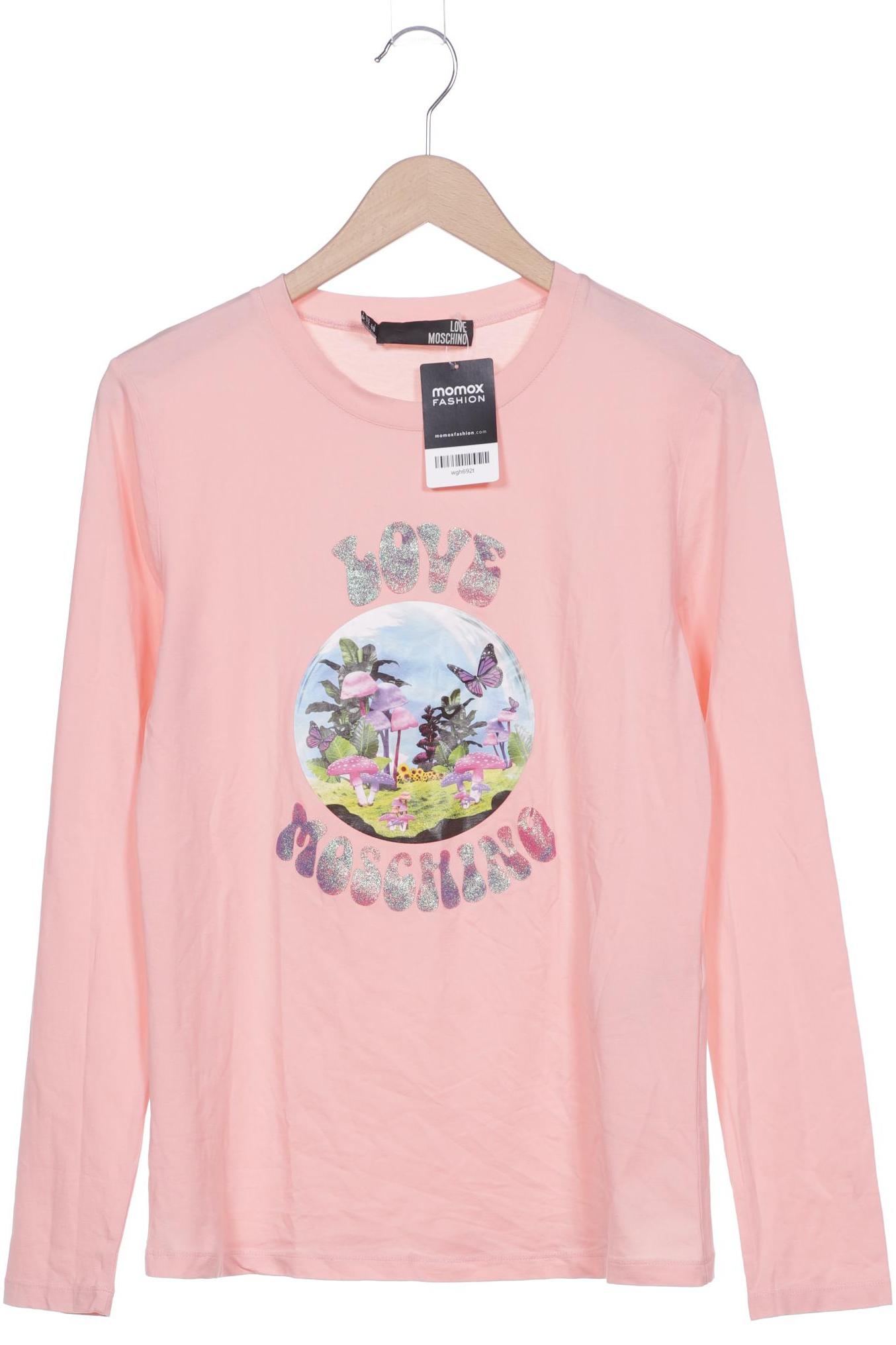 

Love Moschino Damen Langarmshirt, orange, Gr. 44