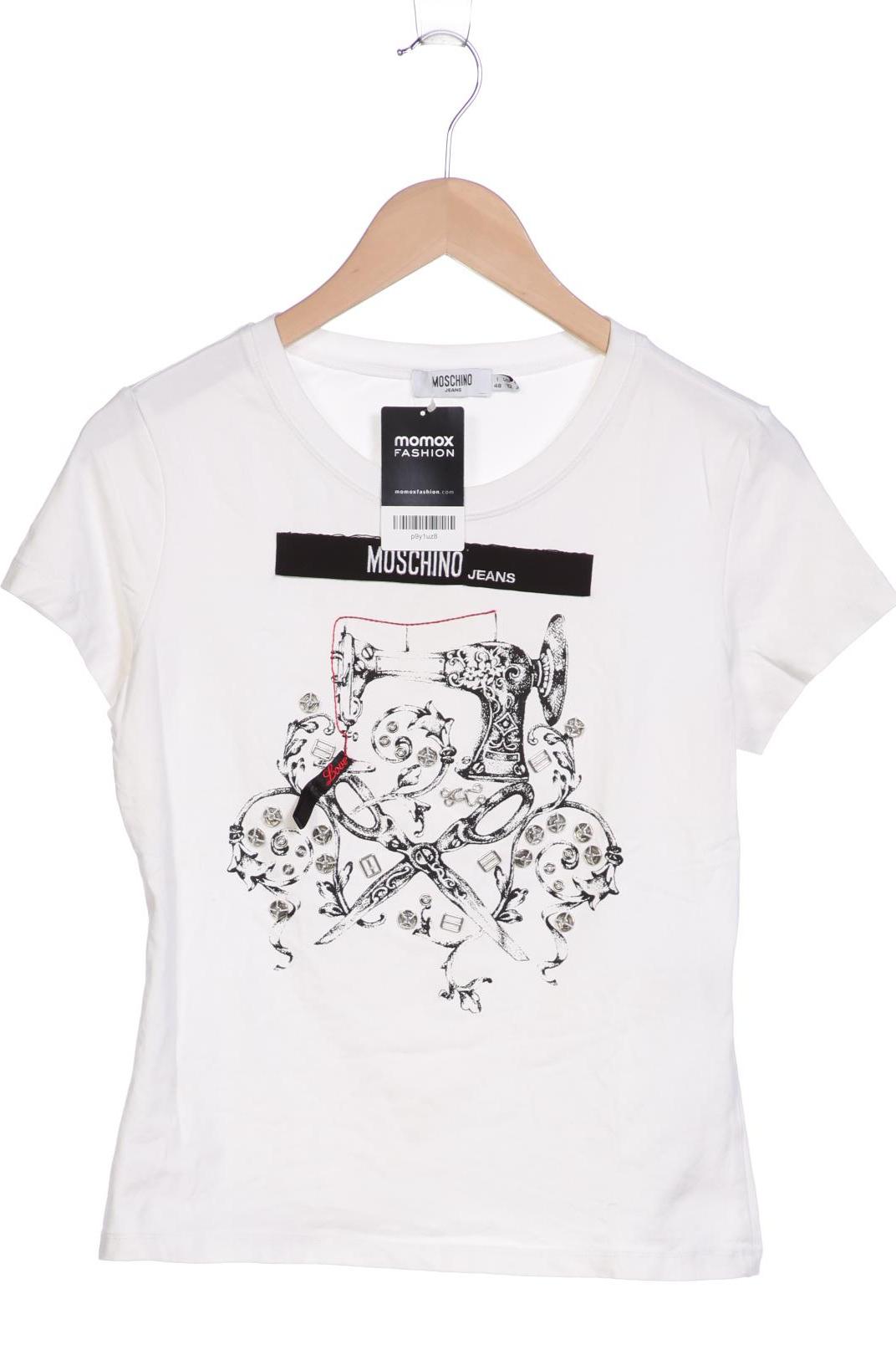 

Love Moschino Damen T-Shirt, weiß, Gr. 36