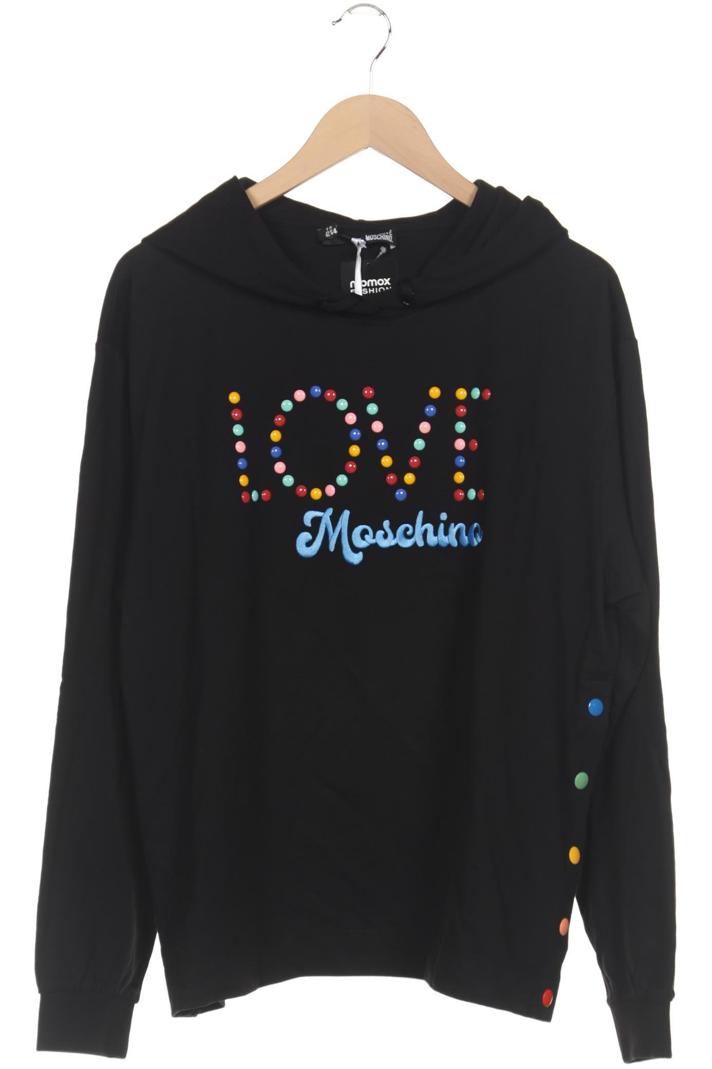 

Love Moschino Damen Kapuzenpullover, schwarz, Gr. 42
