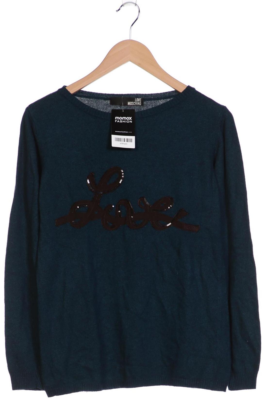 

Love Moschino Damen Pullover, marineblau, Gr. 36