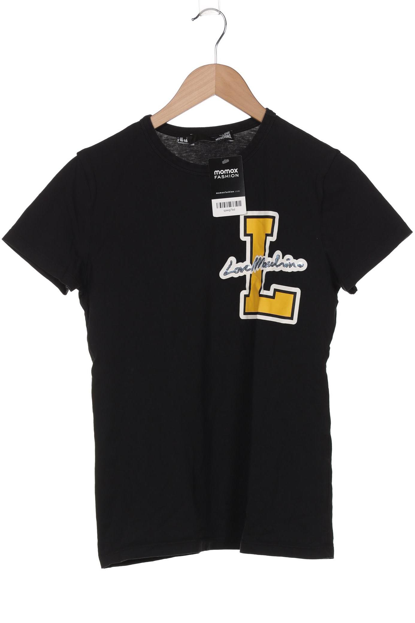 

Love Moschino Damen T-Shirt, schwarz, Gr. 42
