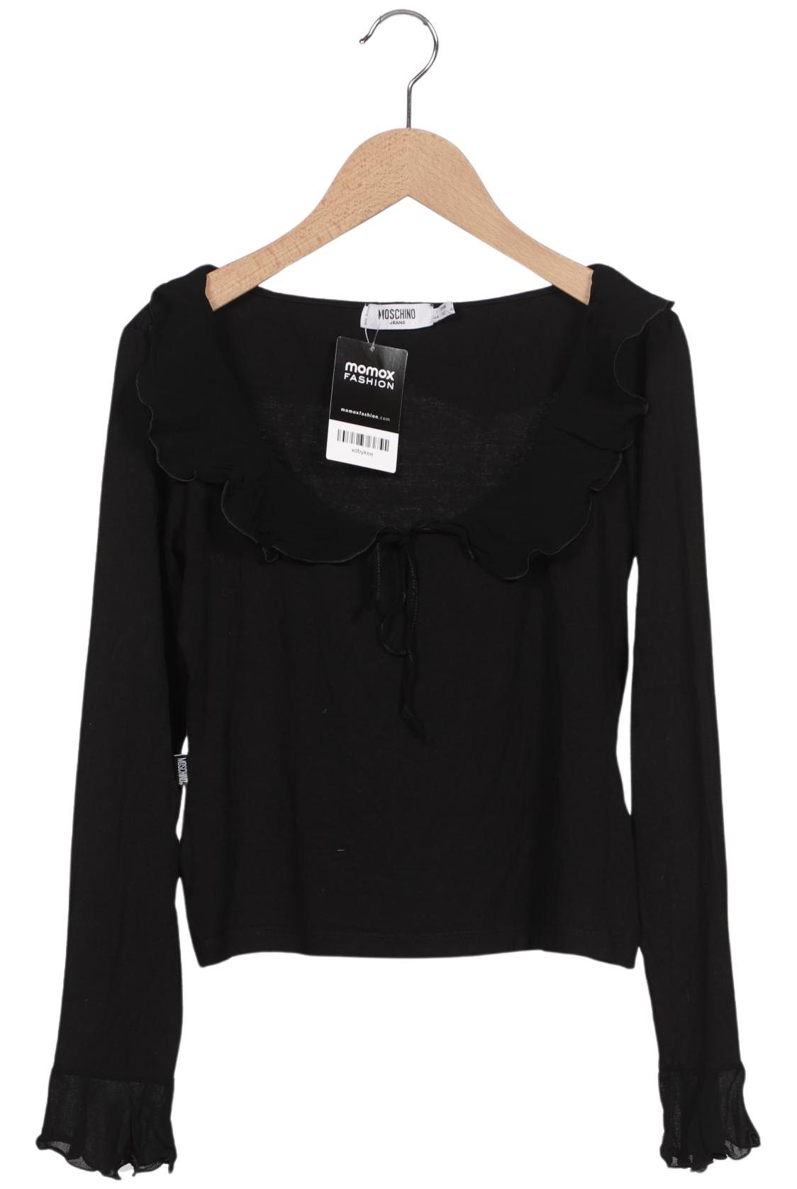 

Love Moschino Damen Langarmshirt, schwarz, Gr. 40
