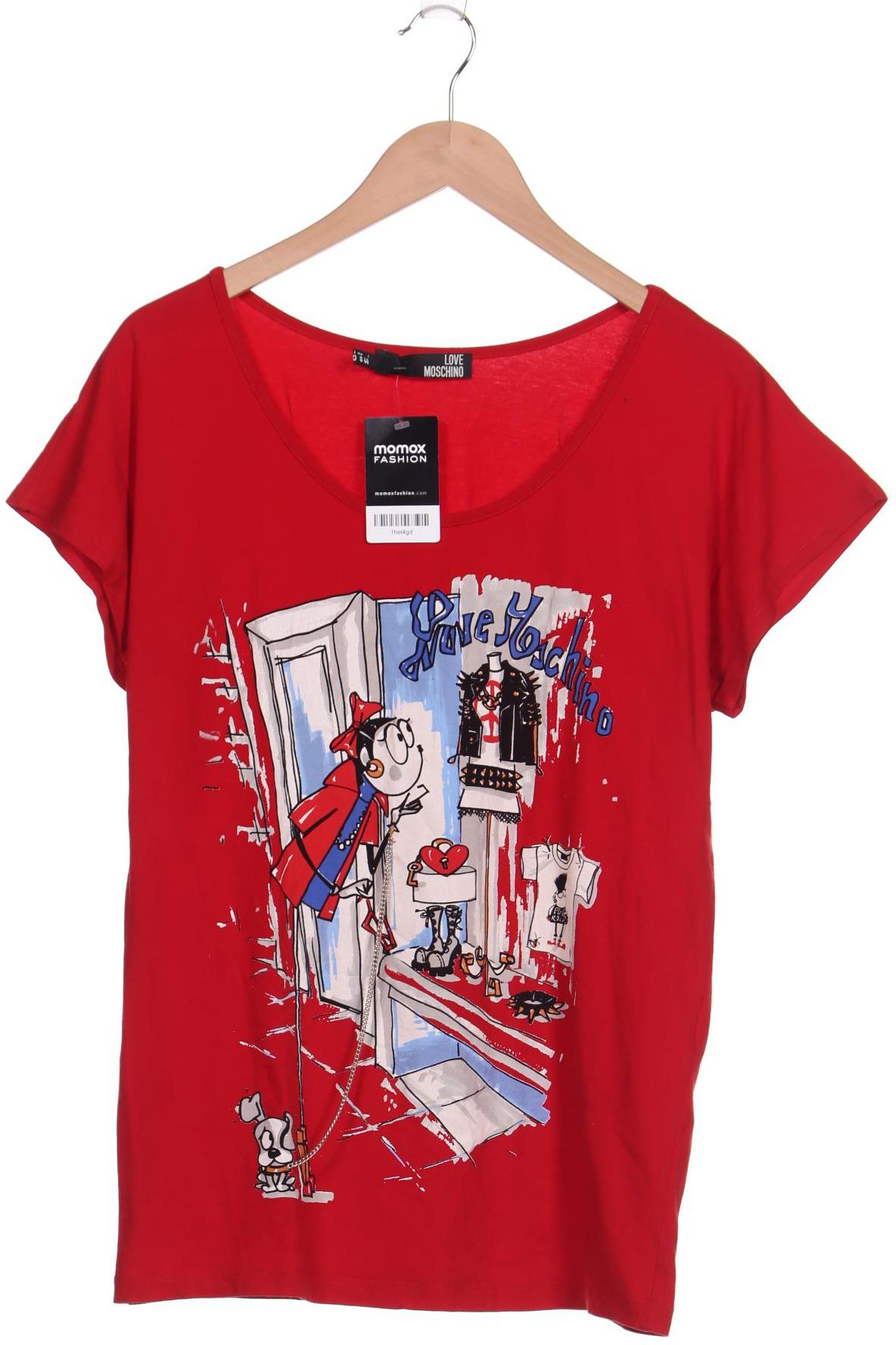 

LOVE MOSCHINO Damen T-Shirt, rot