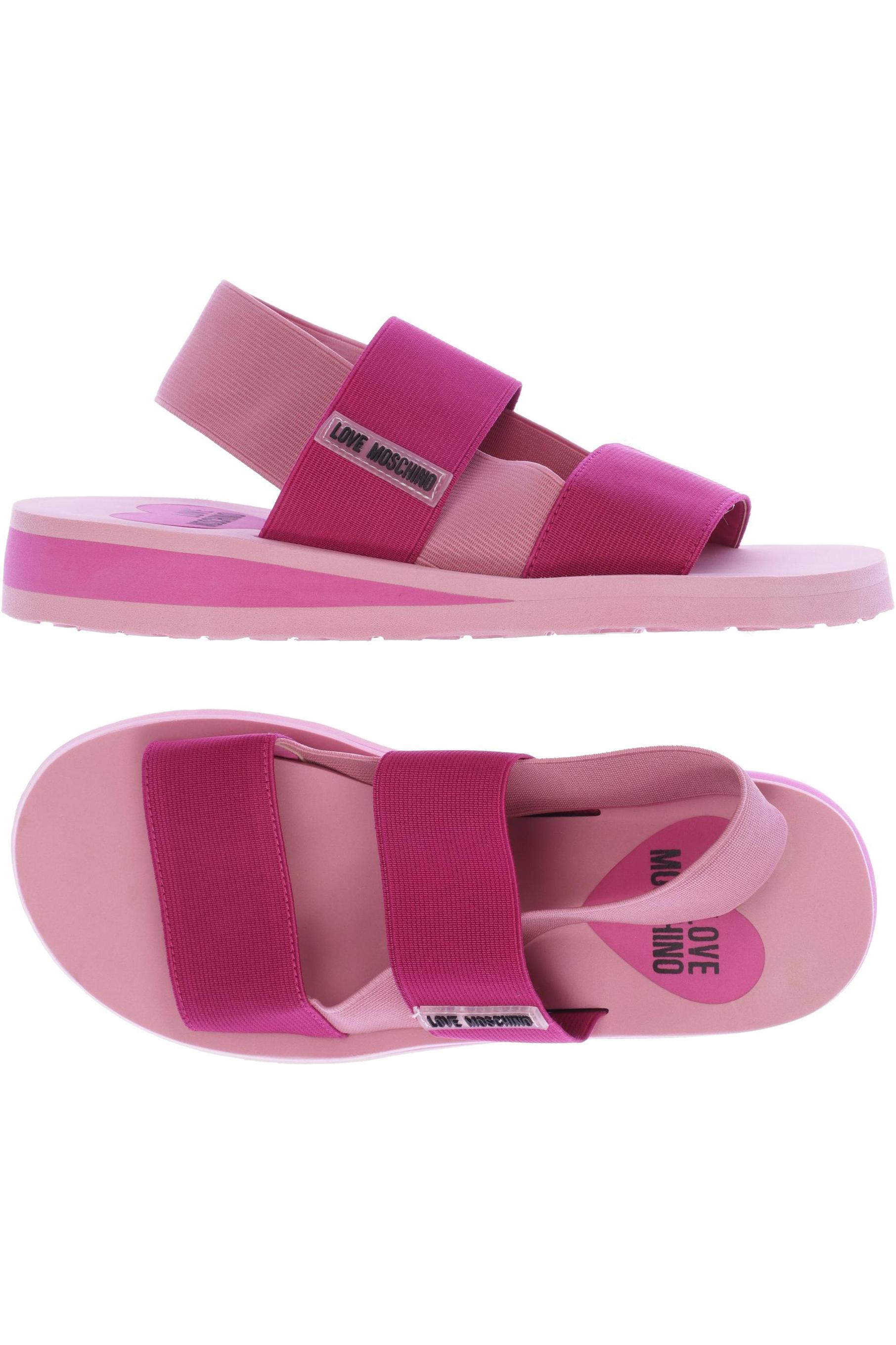 

Love Moschino Damen Sandale, pink, Gr. 36