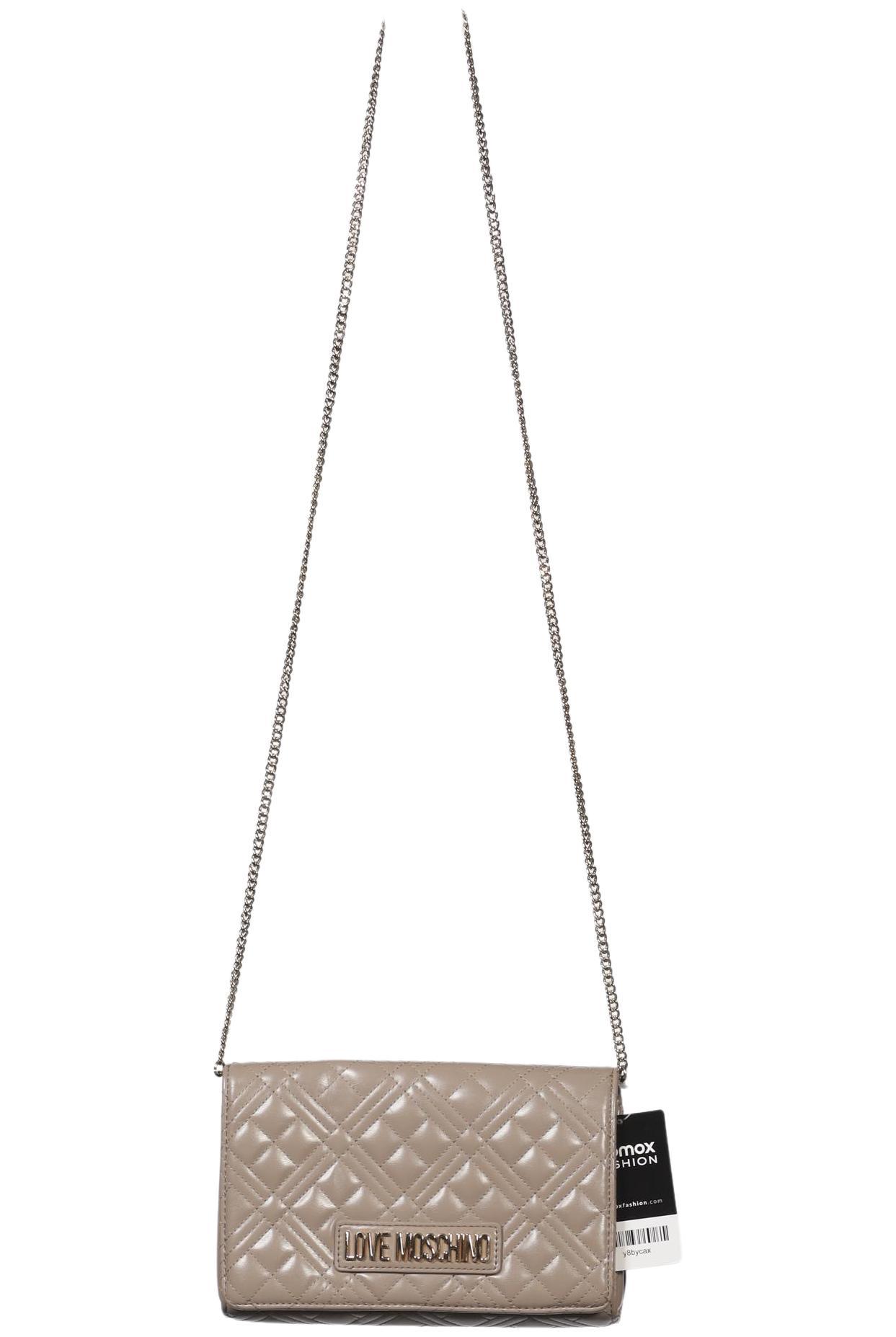 

Love Moschino Damen Handtasche, beige, Gr.