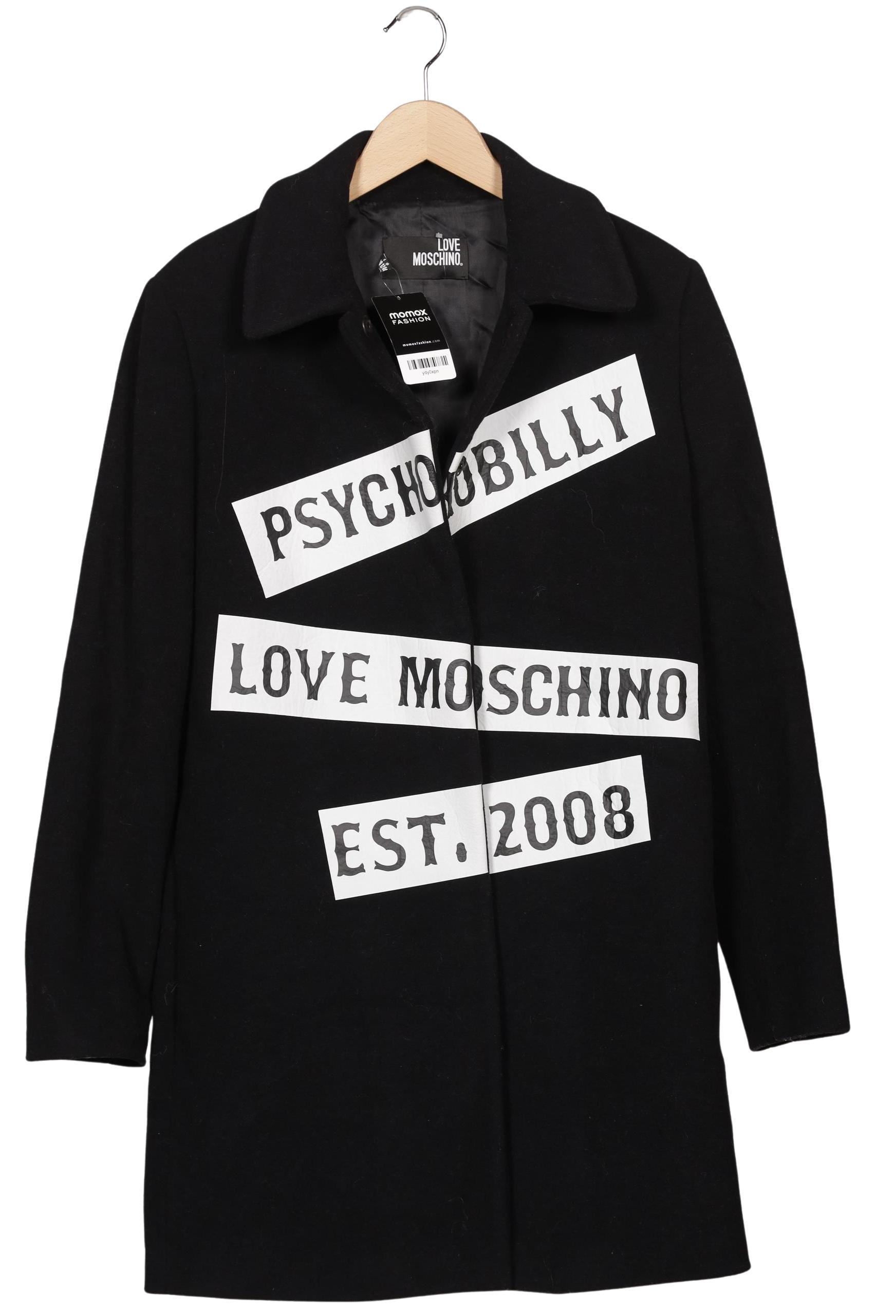 

Love Moschino Damen Mantel, schwarz, Gr. 40