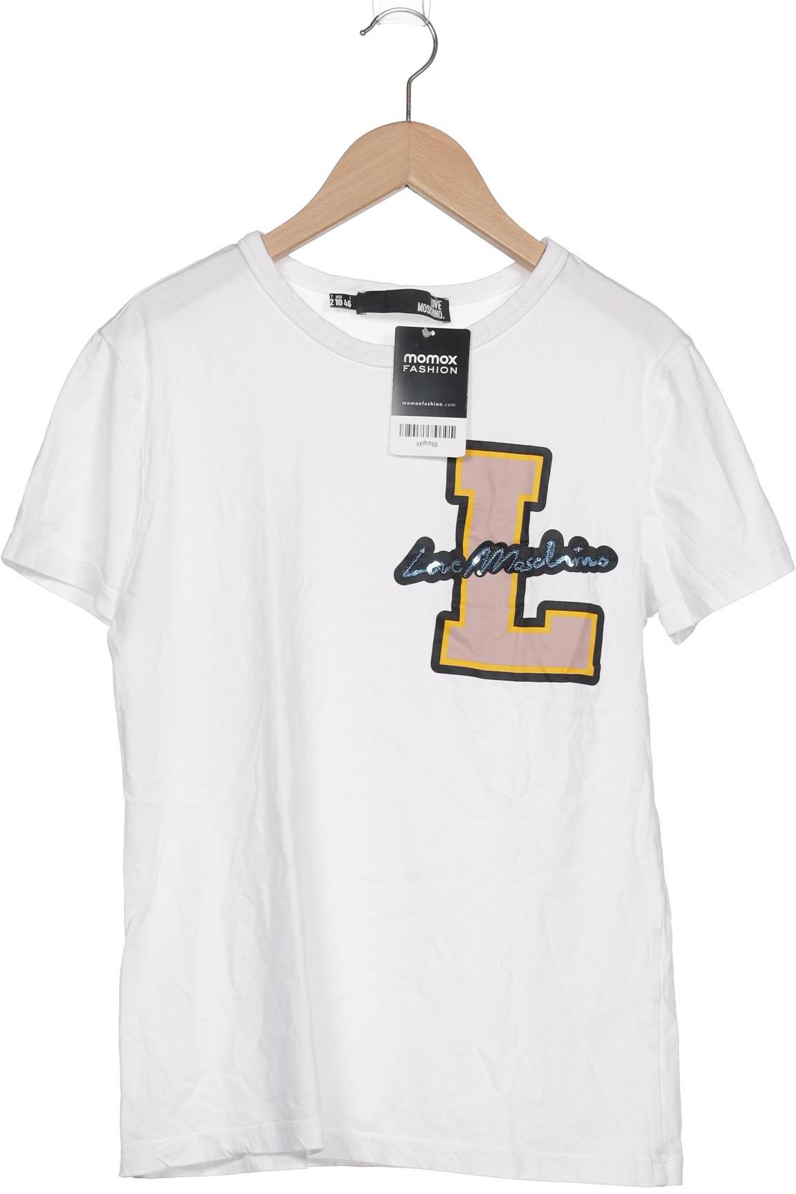 

Love Moschino Damen T-Shirt, weiß, Gr. 42