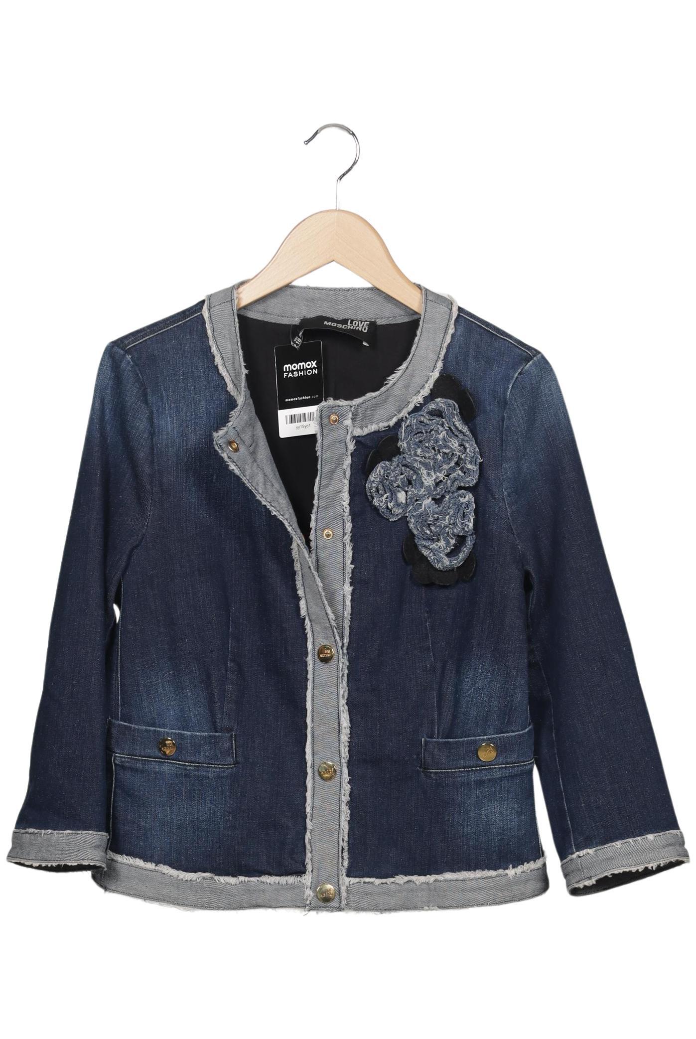 

Love Moschino Damen Jacke, blau, Gr. 42