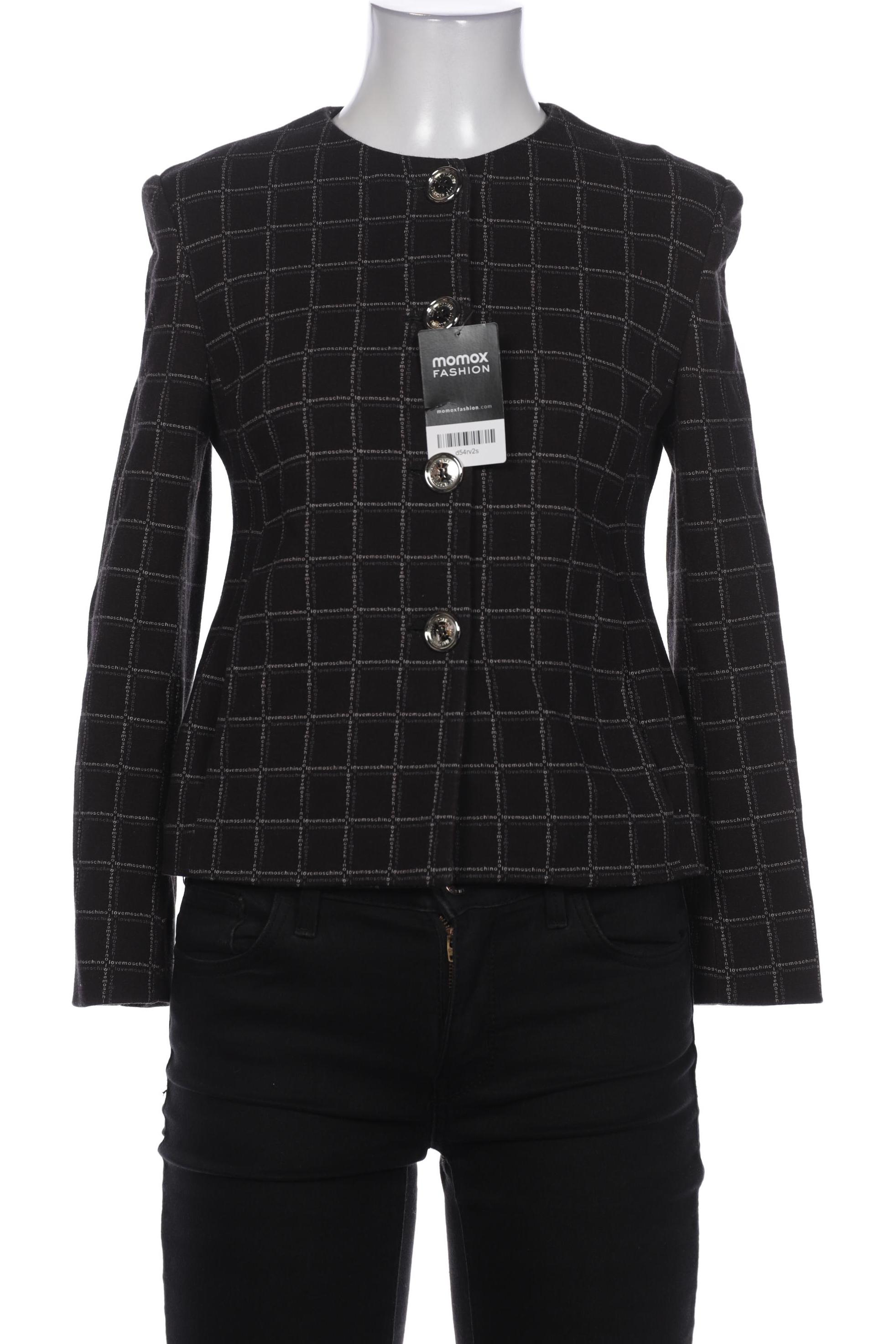 

Love Moschino Damen Blazer, schwarz, Gr. 36
